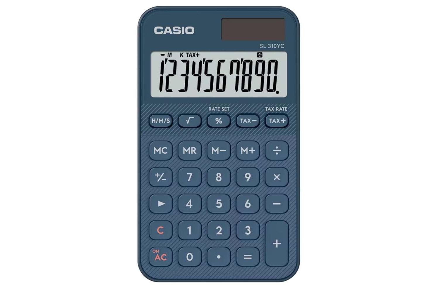 Casio SL-310UC-NY Cep Tipi 10 Hane Lacivert Hesap Makinesi