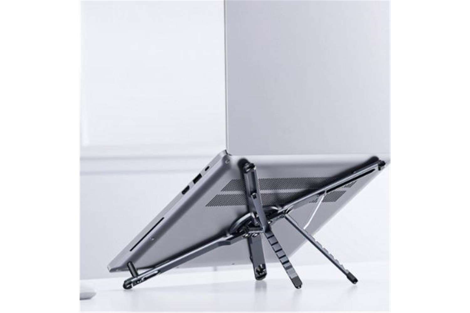 Feny FN-MS10 Magstone 360° Dönebi·len Ayarlanabi·li·r Kademeli· 3i·n1 Magsafe Laptop Stand