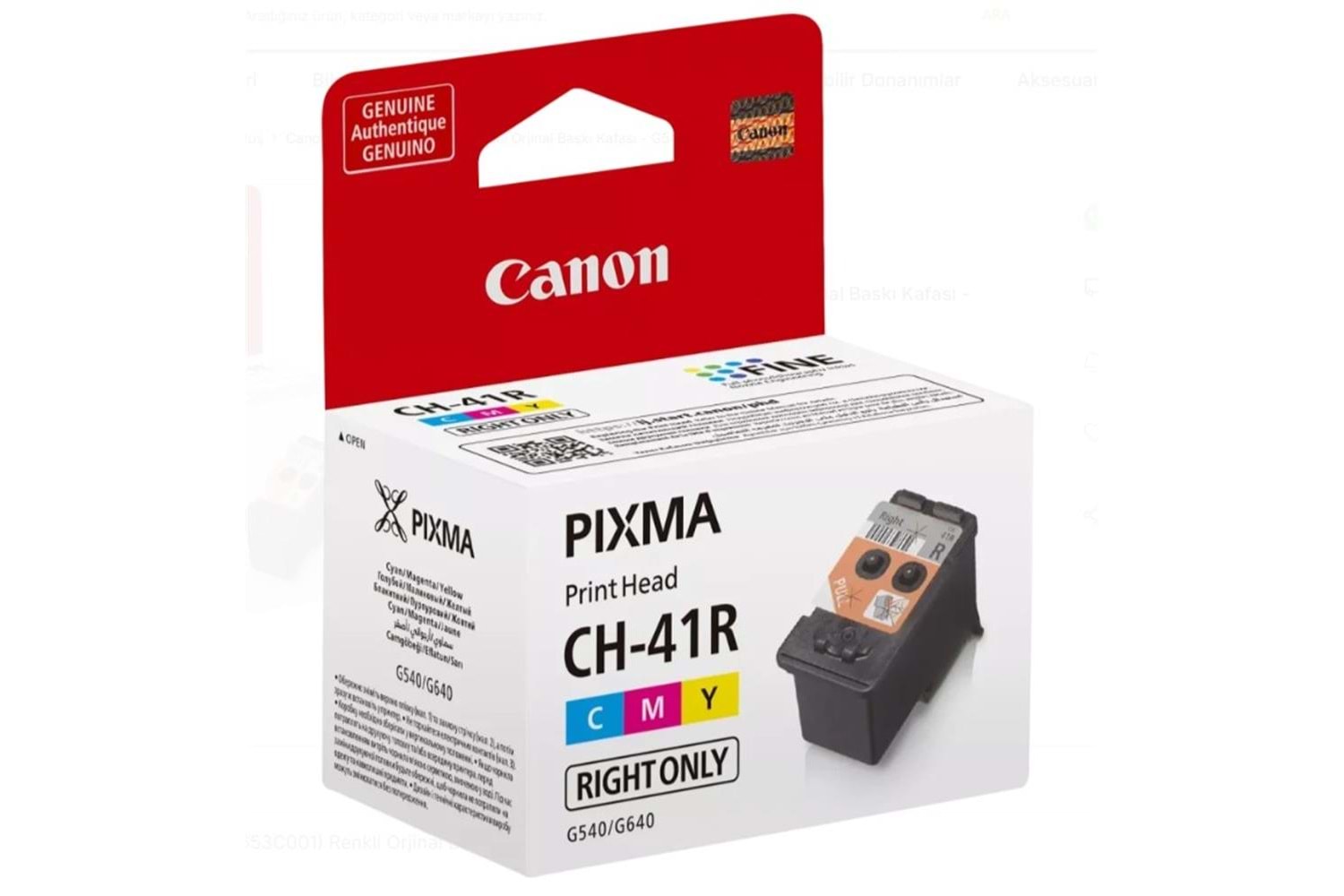 Canon CH-41R 4653C001 Baskı Kafası