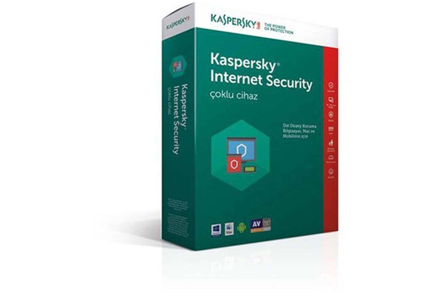 Kaspersky Internet Security 3 Kullanıcı 1 Yıl Plus