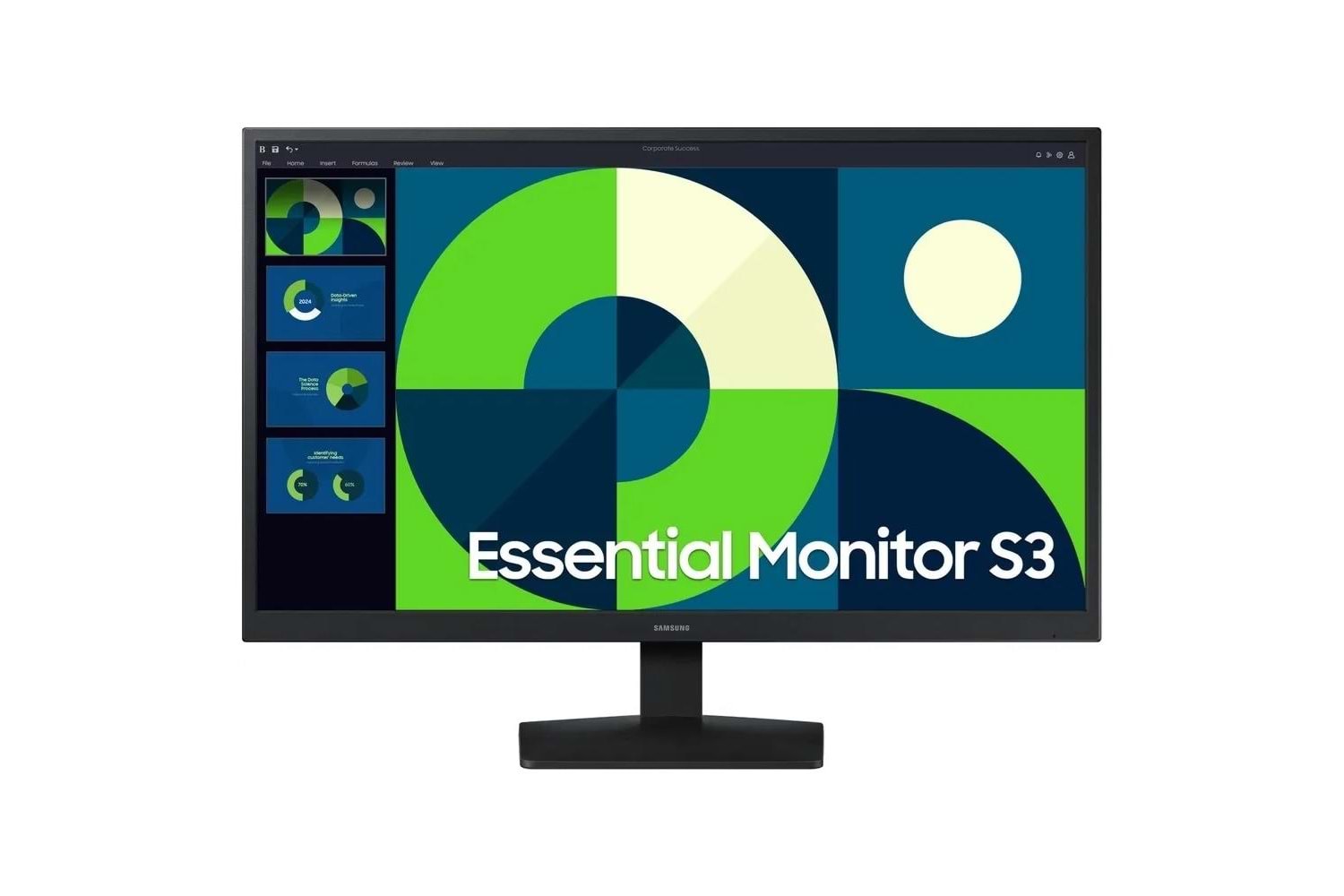 Samsung 24” Essential LS24D314EAUXUF S3 S31D FHD 75 Hz Hdmı Vesa Monitör