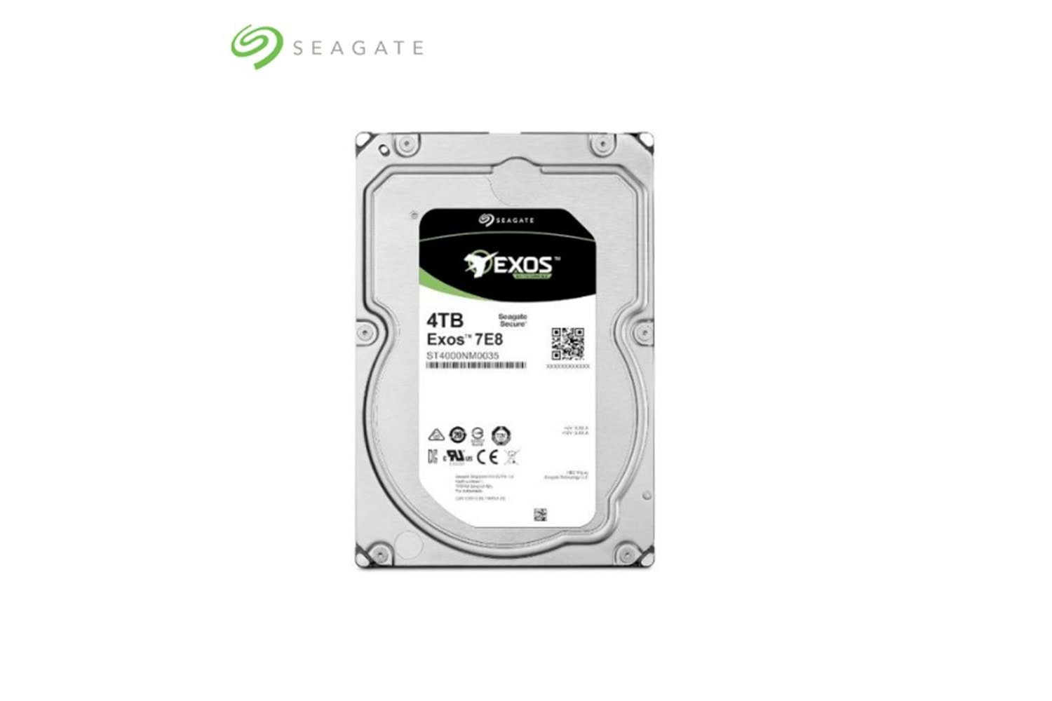Seagate 4Tb Exos ST4000NM0035 7200Rpm Enterprice Nas Sata Sabit Disk (İthalat)