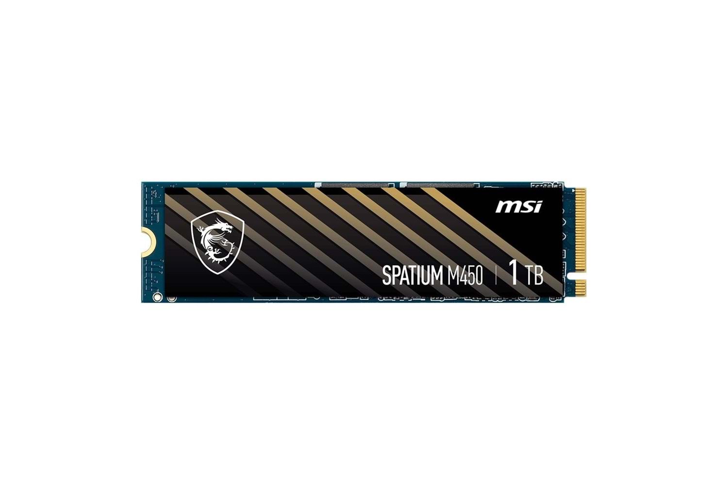 Msi 1TB Spatium M450 V1 NVMe PCIe Gen4 x4 Okuma 3400MB – Yazma 2400MB M.2 SSD Disk