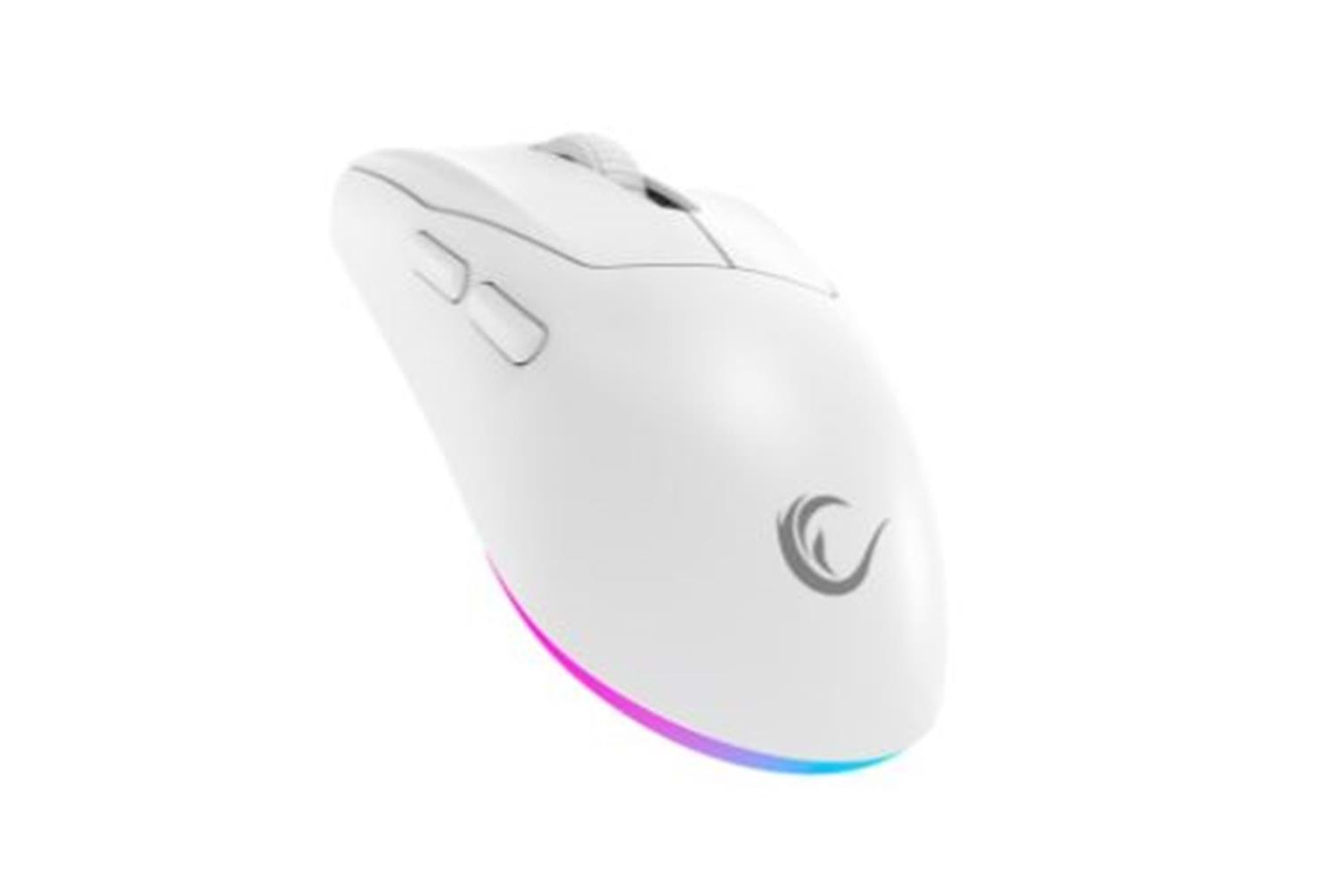 Rampage PROTE M5 PRO Kablosuz Beyaz RGB Ledli Şarjlı 26000 DPI 3395 Sensor Gaming Oyuncu Mouse