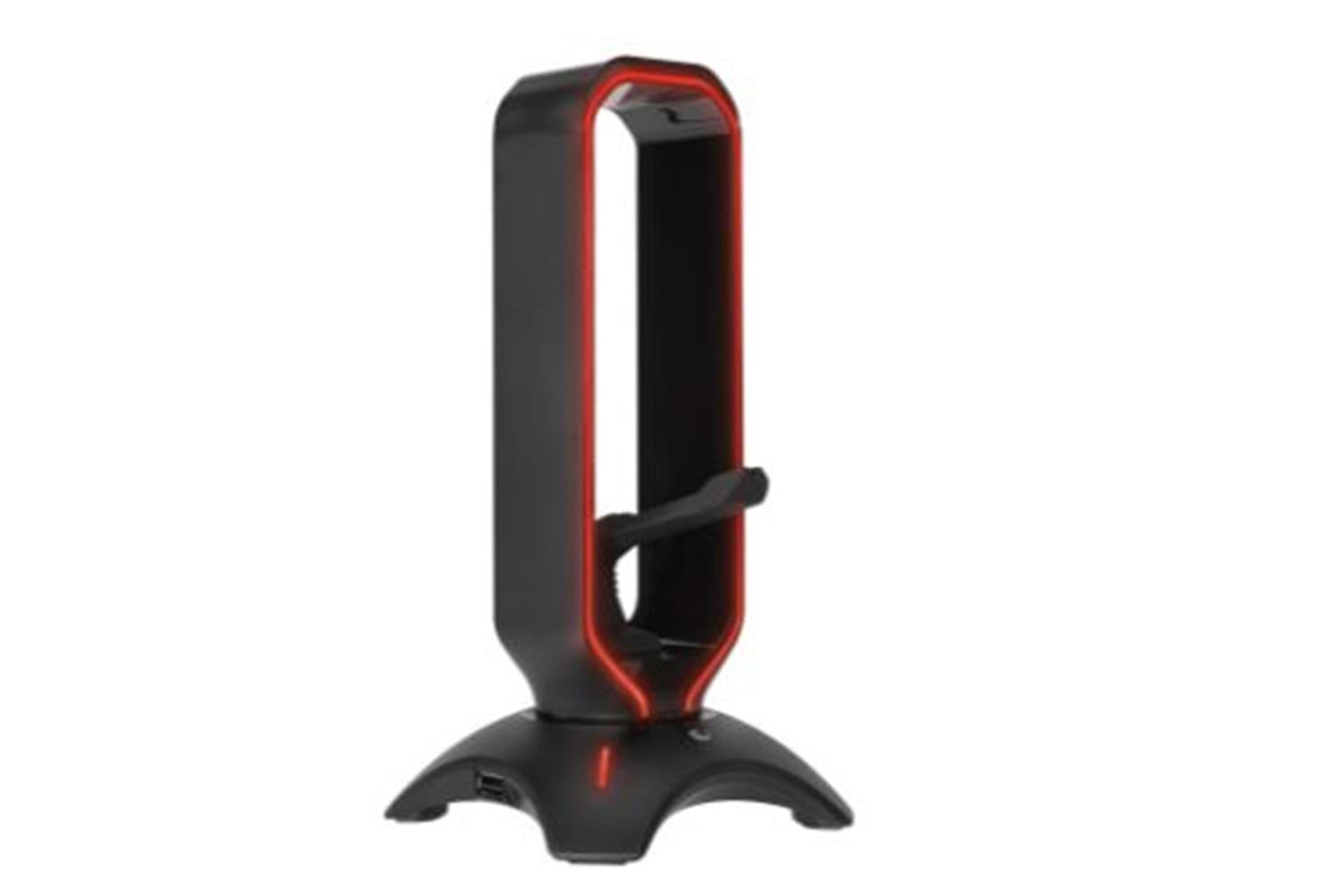 Rampage RM-H66 GUARD Siyah RGB Işıklı 2-Usb Port Kulaklık İçin Stand