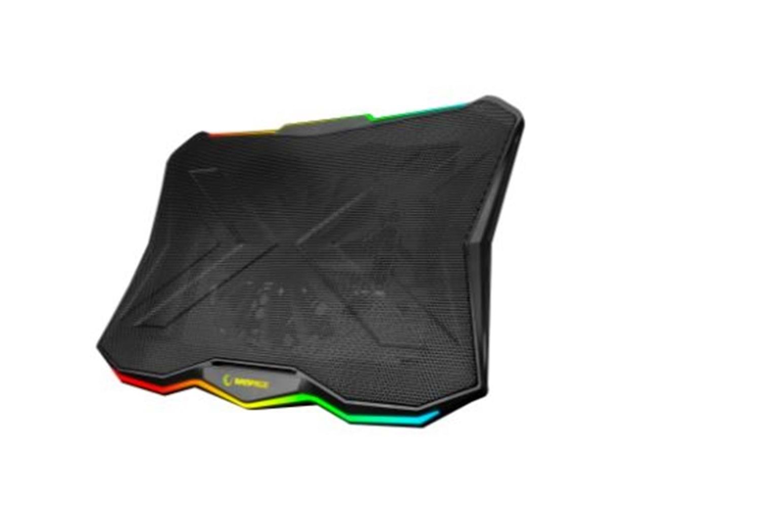 Rampage AD-RC8 SHOWY Siyah 180mm Fan 15-17 RGB Işıklı Notebook Soğutucu Stand
