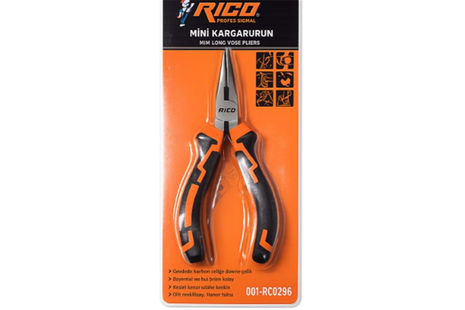 Rico Rc-0296 115MM Mini Kargaburun 4.5