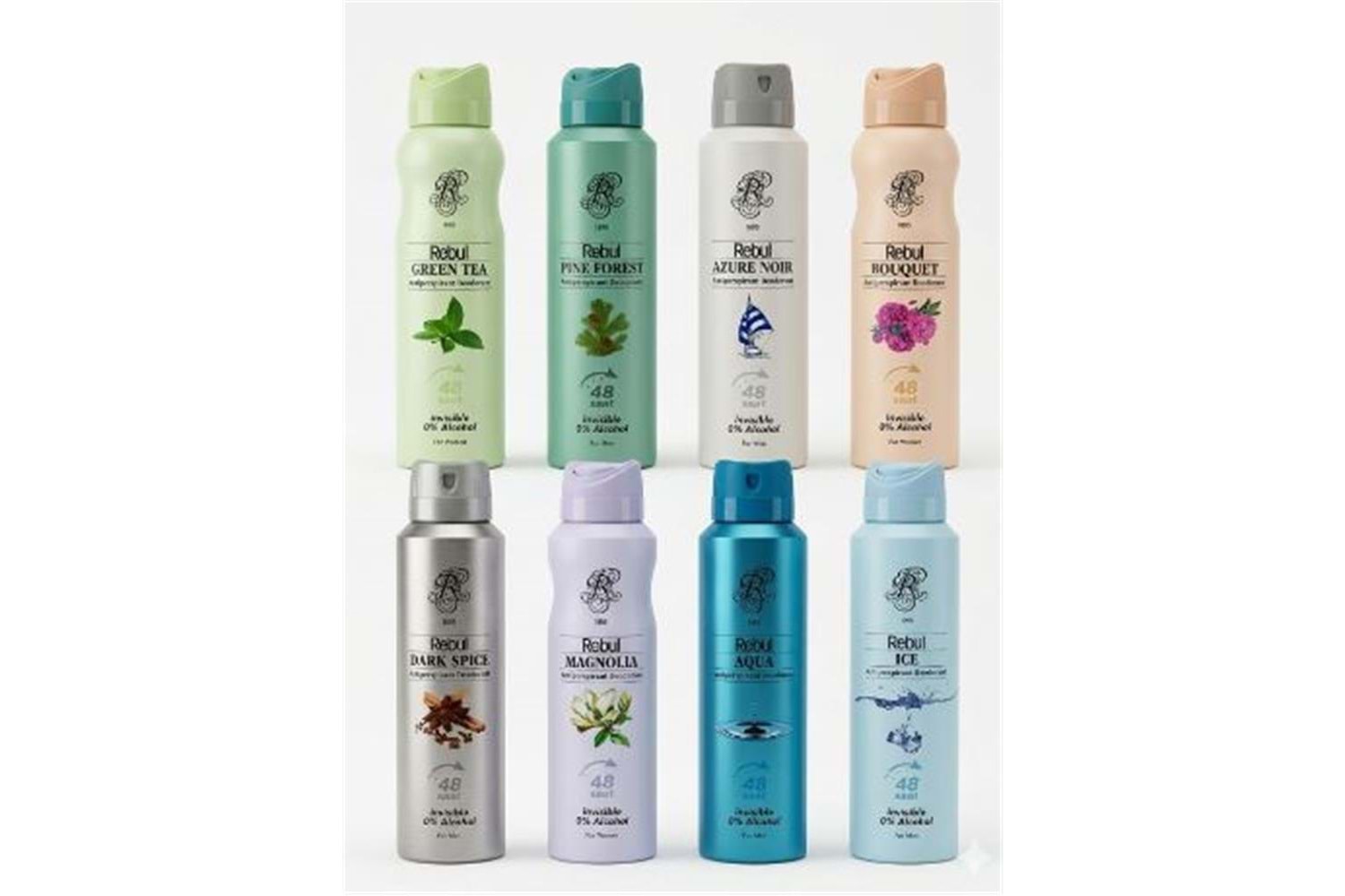 Rebul Dark Spice 150ml Bay Deodorant 