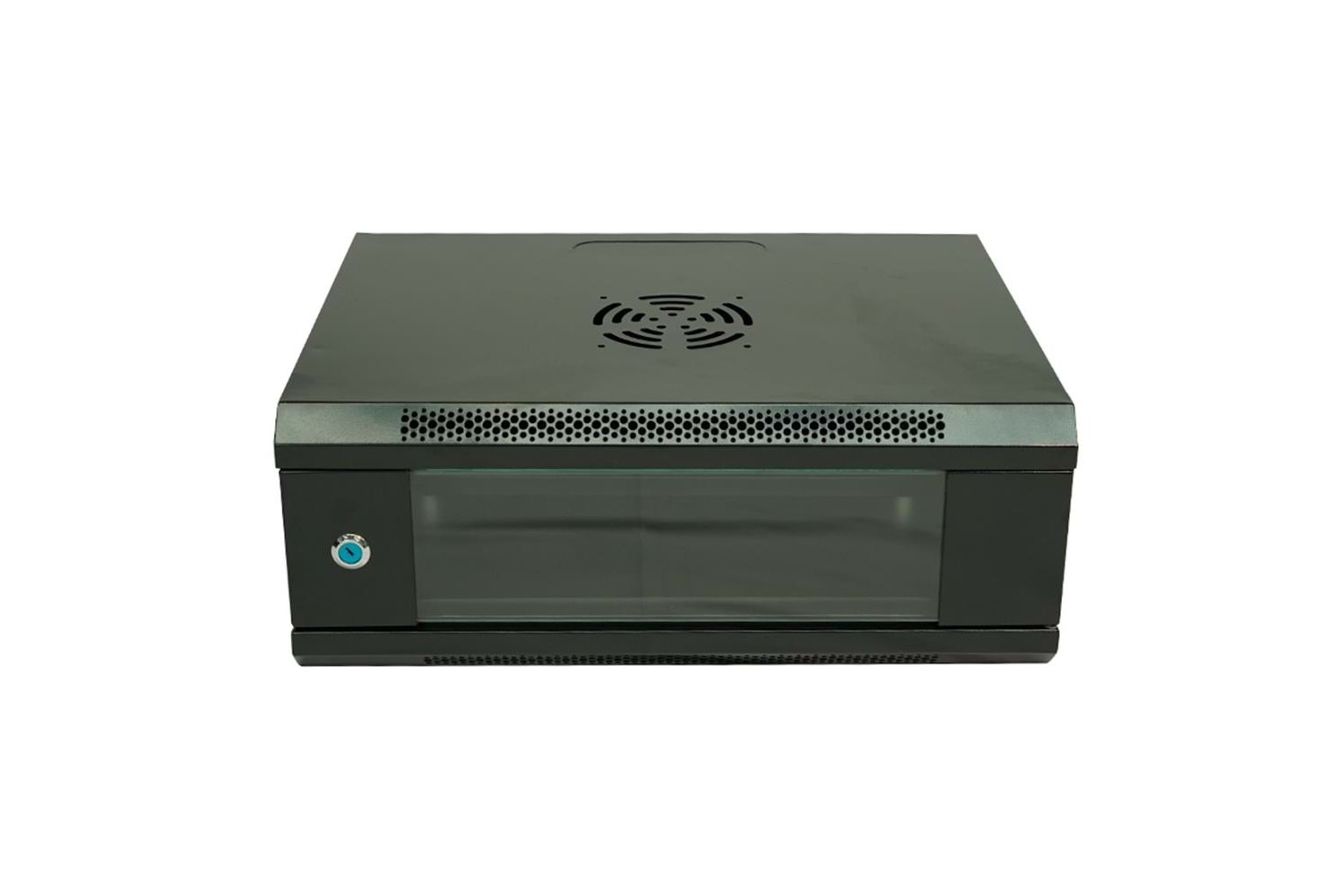 Racksan ML-6404S 4U Duvar Tipi Kabinet (200-530-400) Raf+Fan+Priz