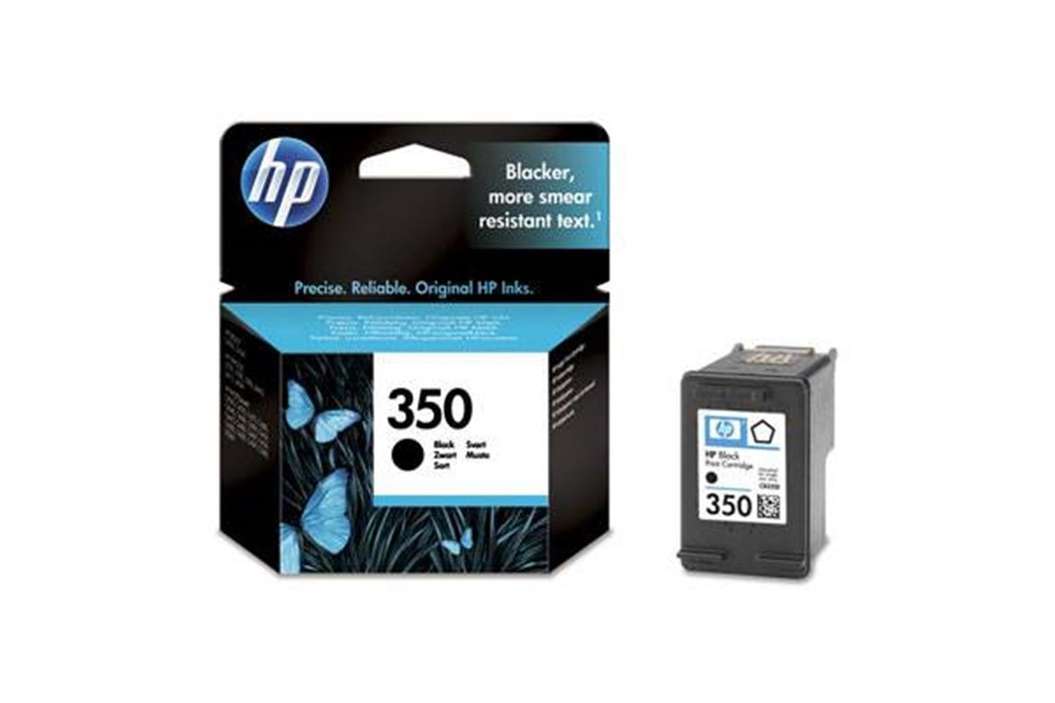 HP 350 Black Siyah Kartuş CB335EE