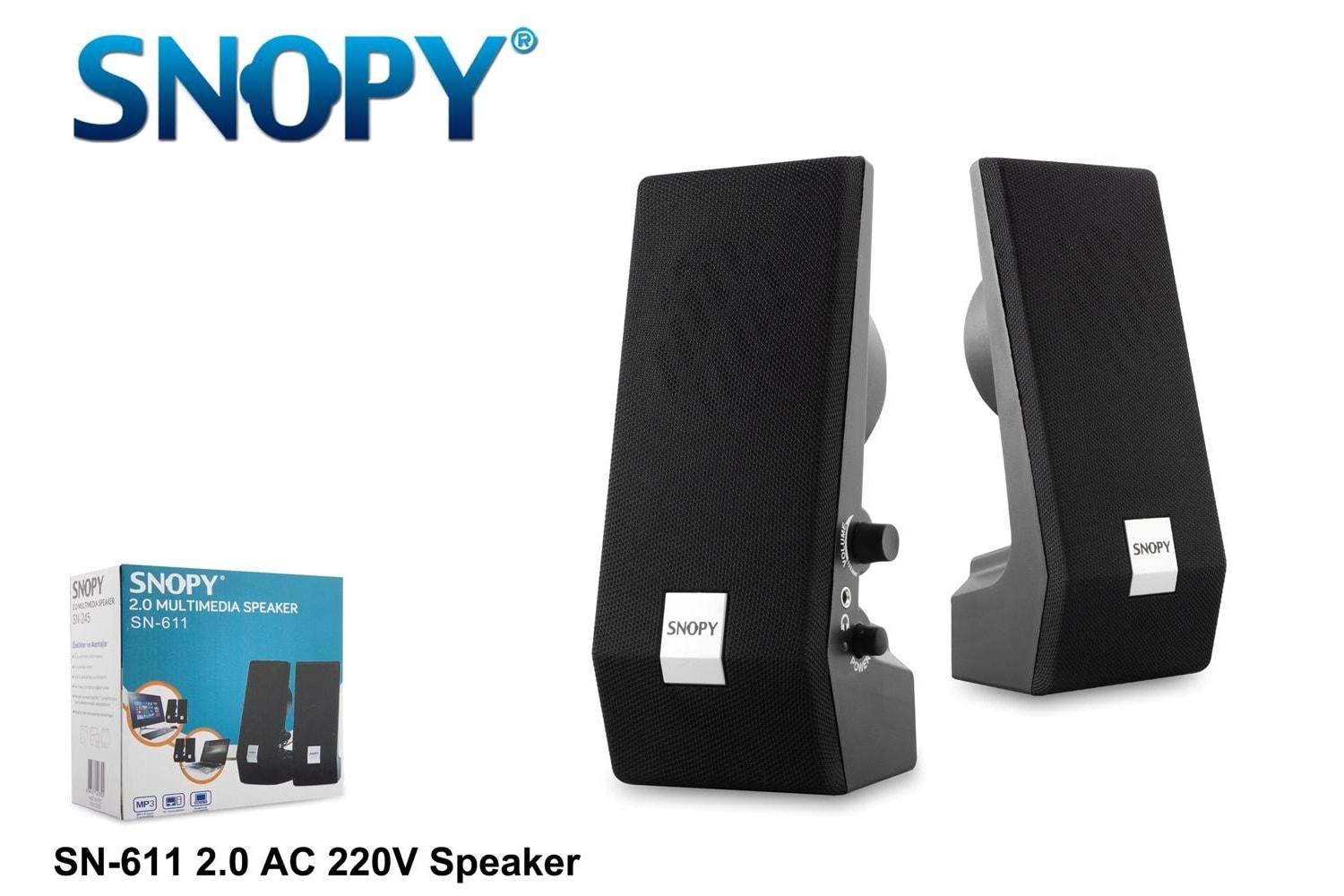 Snopy SN-611 2.0 3w-2 Speaker