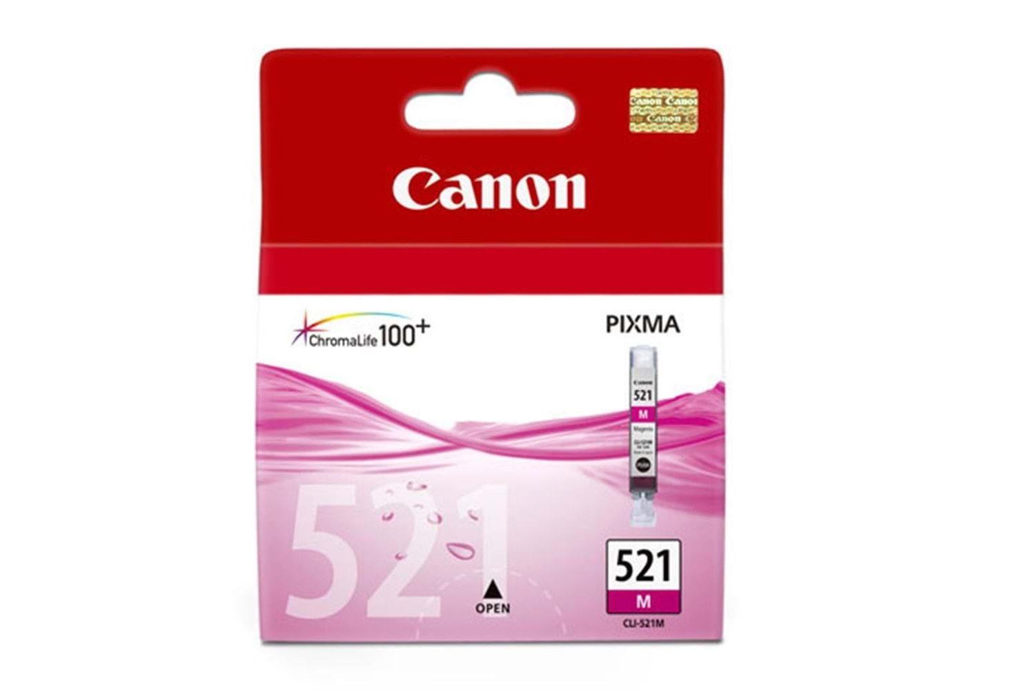 Canon CLI-521M Magenta Kırmızı Mürekkep Kartuş MP260-540-550-560-620-630 MX860-870