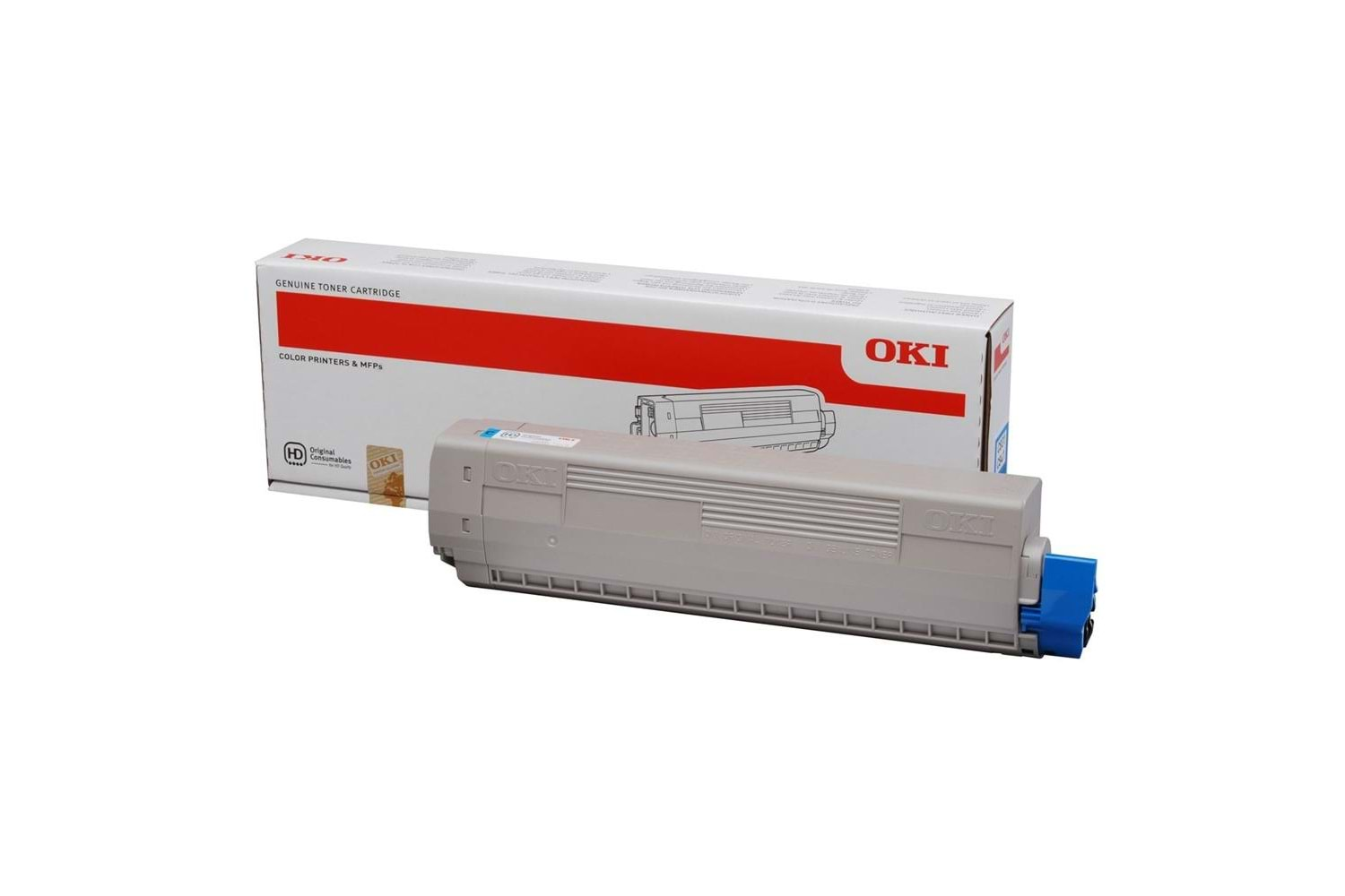 Oki C301-321 MC342 1.500 Sayfa Cyan Mavi Toner 44973535