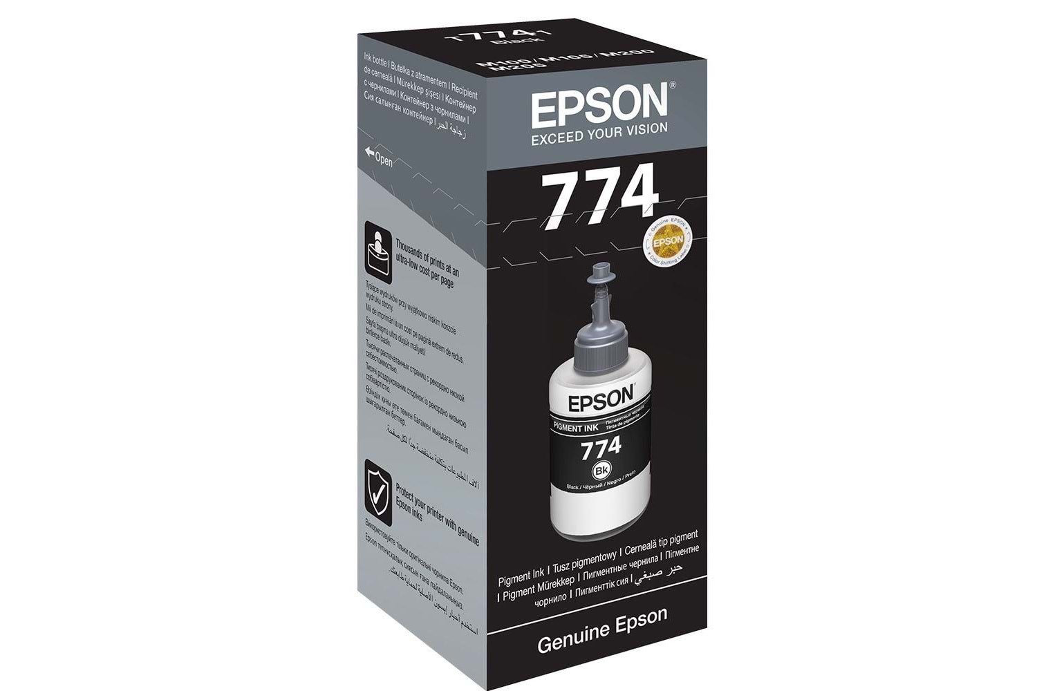 EPSON T7741 Black Siyah Şişe Mürekkep T77414A