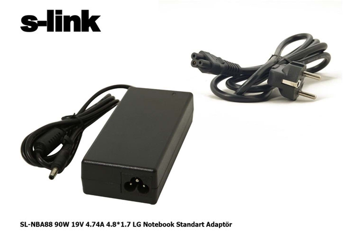 S-link SL-NBA88 90w 19v 4.74a 4.8-1.7 Lg Notebook Adaptörü