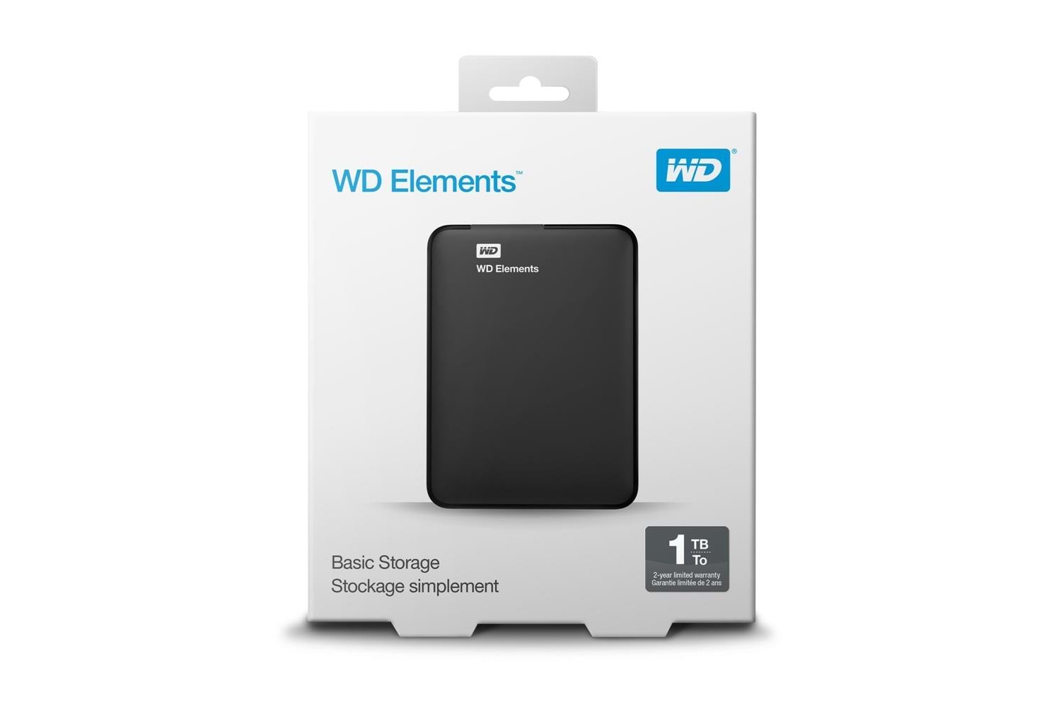 Wd 1TB 2.5 Usb3.0 Wdbuzg0010Bbk Elements Siyah Harici Harddisk