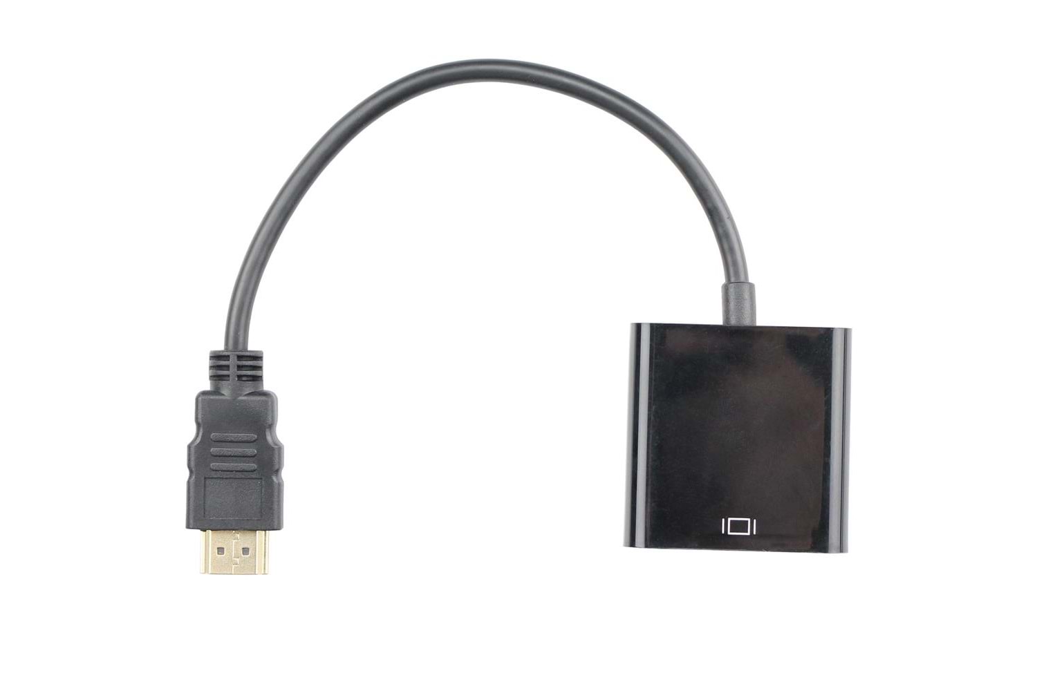 Vcom CG591-B-0.15 Siyah Hdmi Erkek To Vga Dişi Dönüştürücü