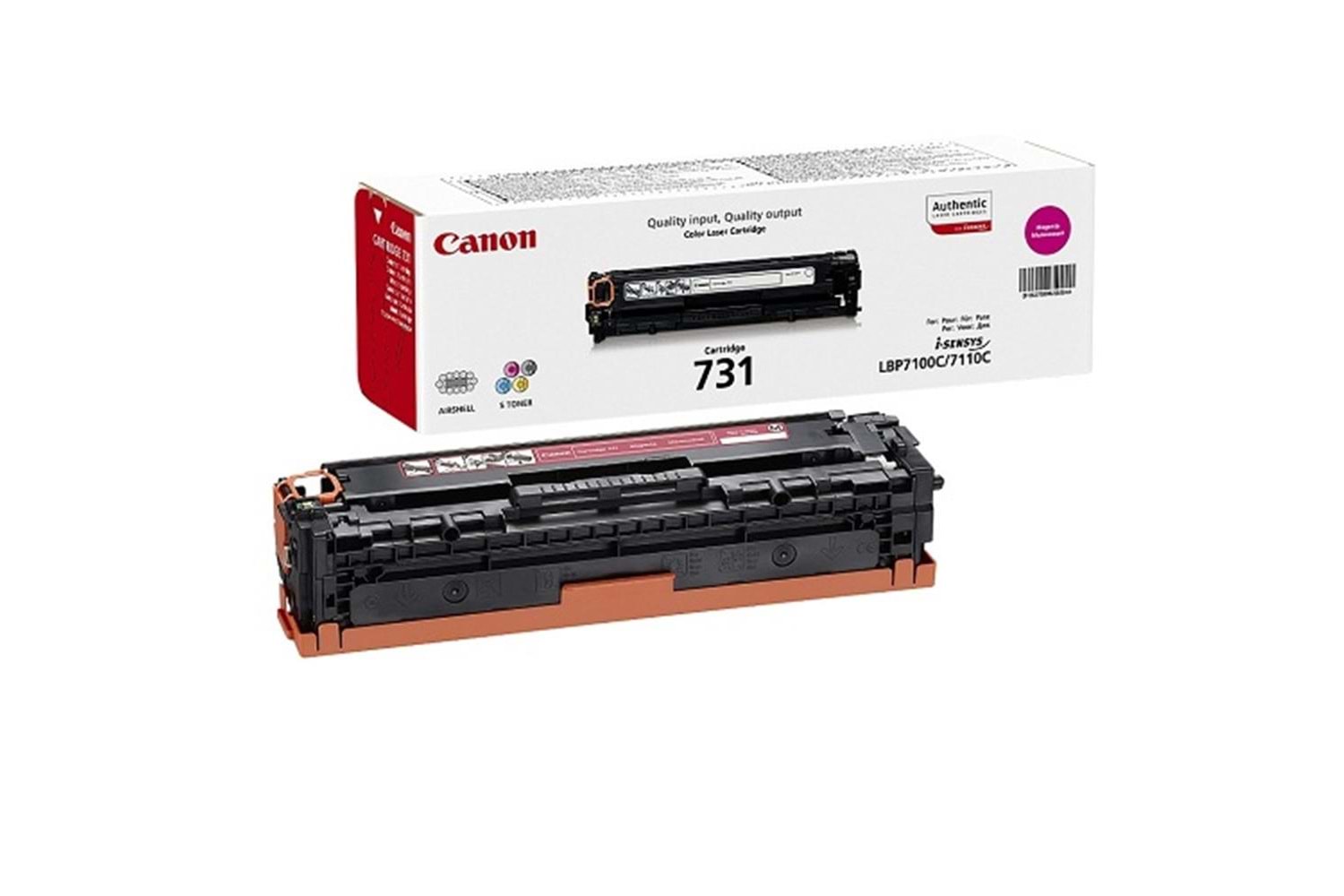 Canon CRG-731M Magenta Kırmızı 1.500 Sayfa Toner LBP7110 MF628-8230-8280