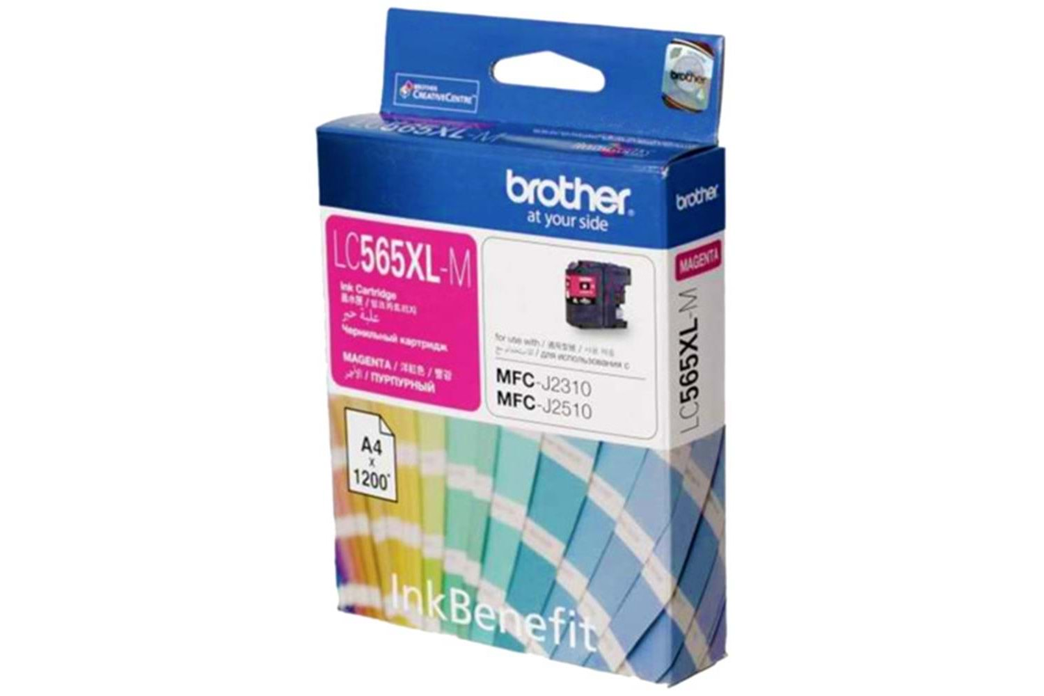 Brother LC565XLM Magenta Kırmızı 1.200 Sayfa Kartuş MFC-J3520-J3720