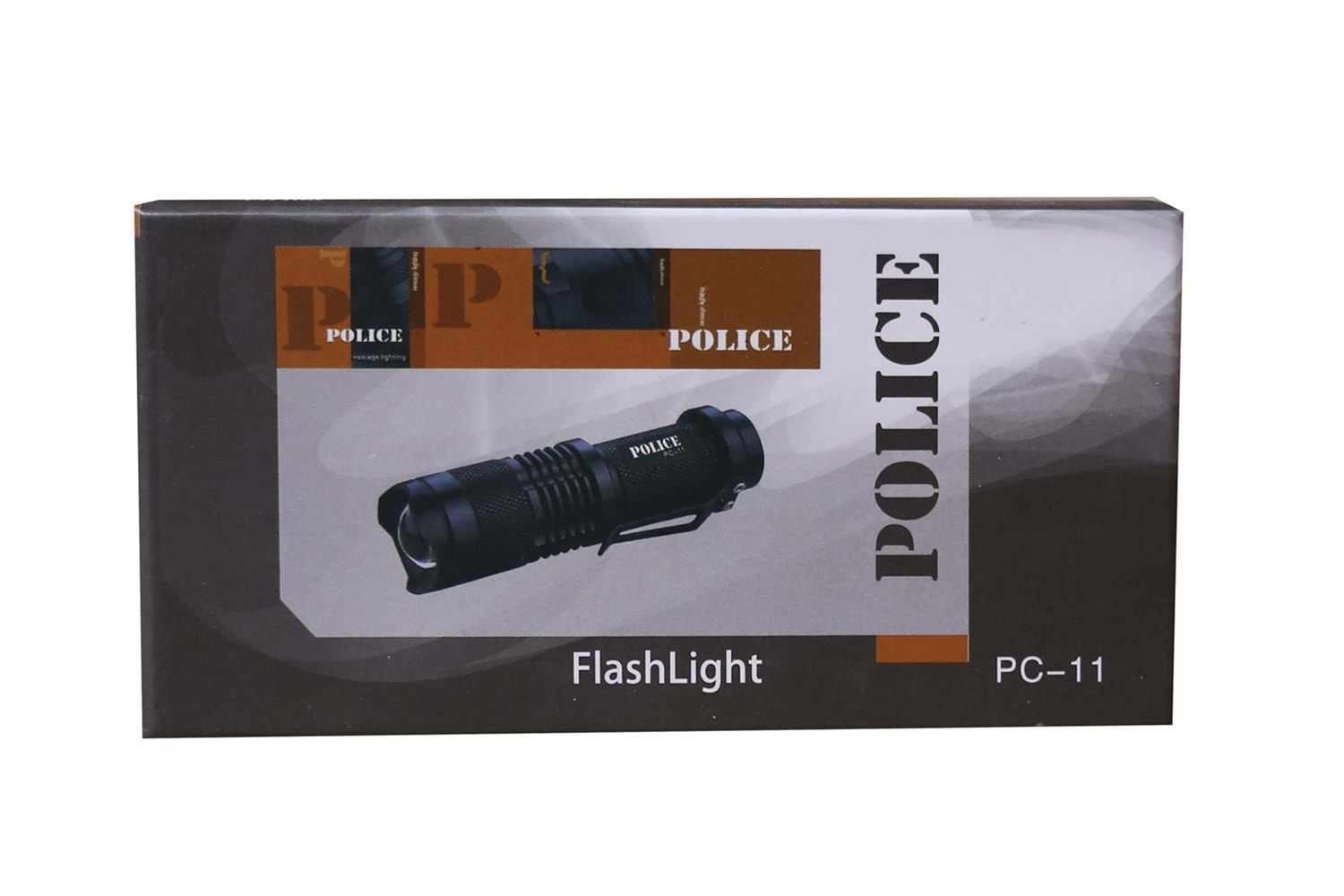 Polıce PC-11 Pilli El Feneri (Power Led + Zoom) Kalem Pille Çalışır