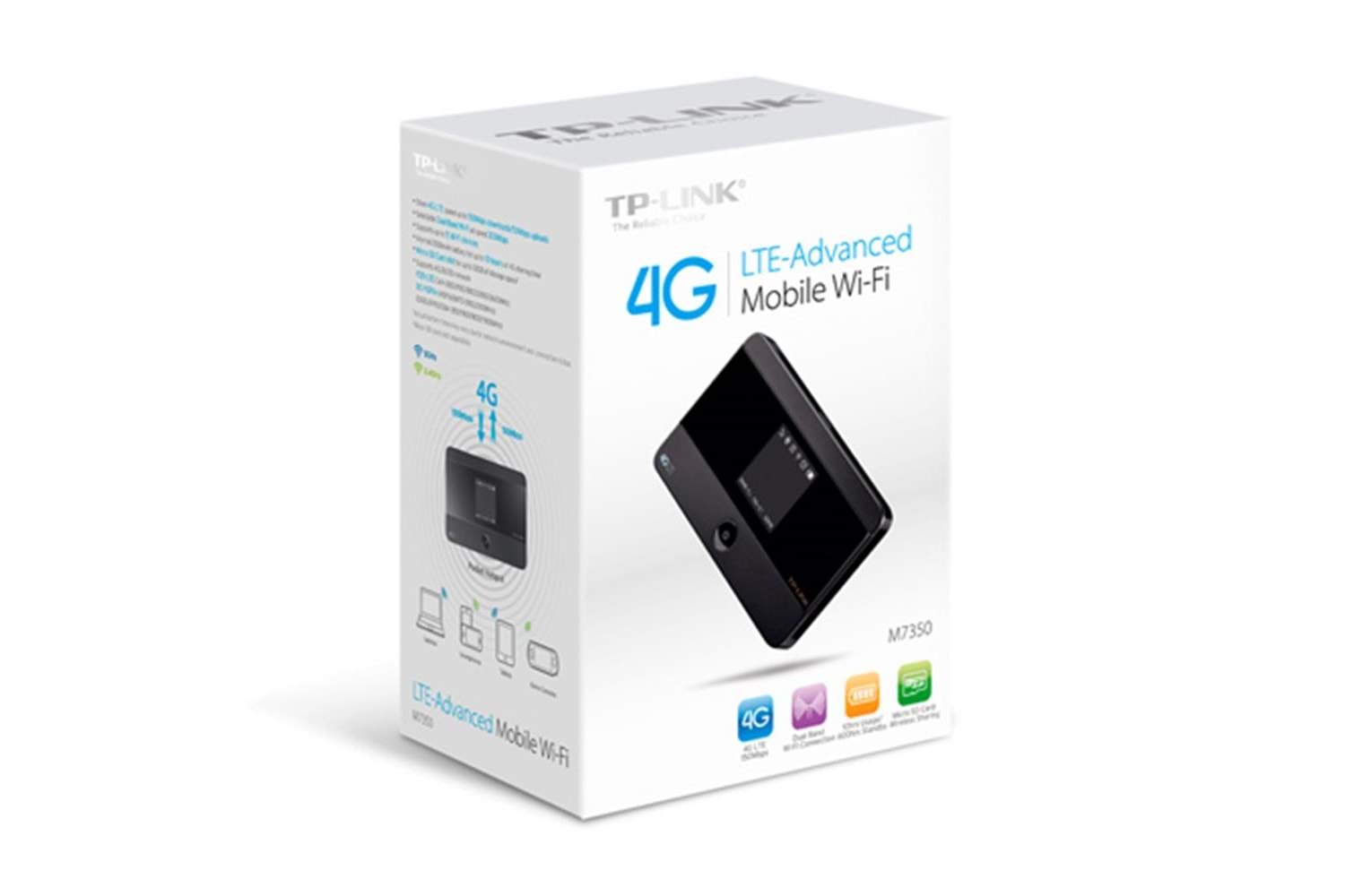 Tp-Link M7350 4G LTE Mobil Router Sim Kartlı