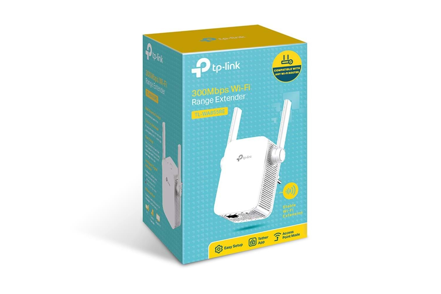 Tp-Link TL-WA855RE 300 Mbps Wifi Range Extender-Menzil Genişletici