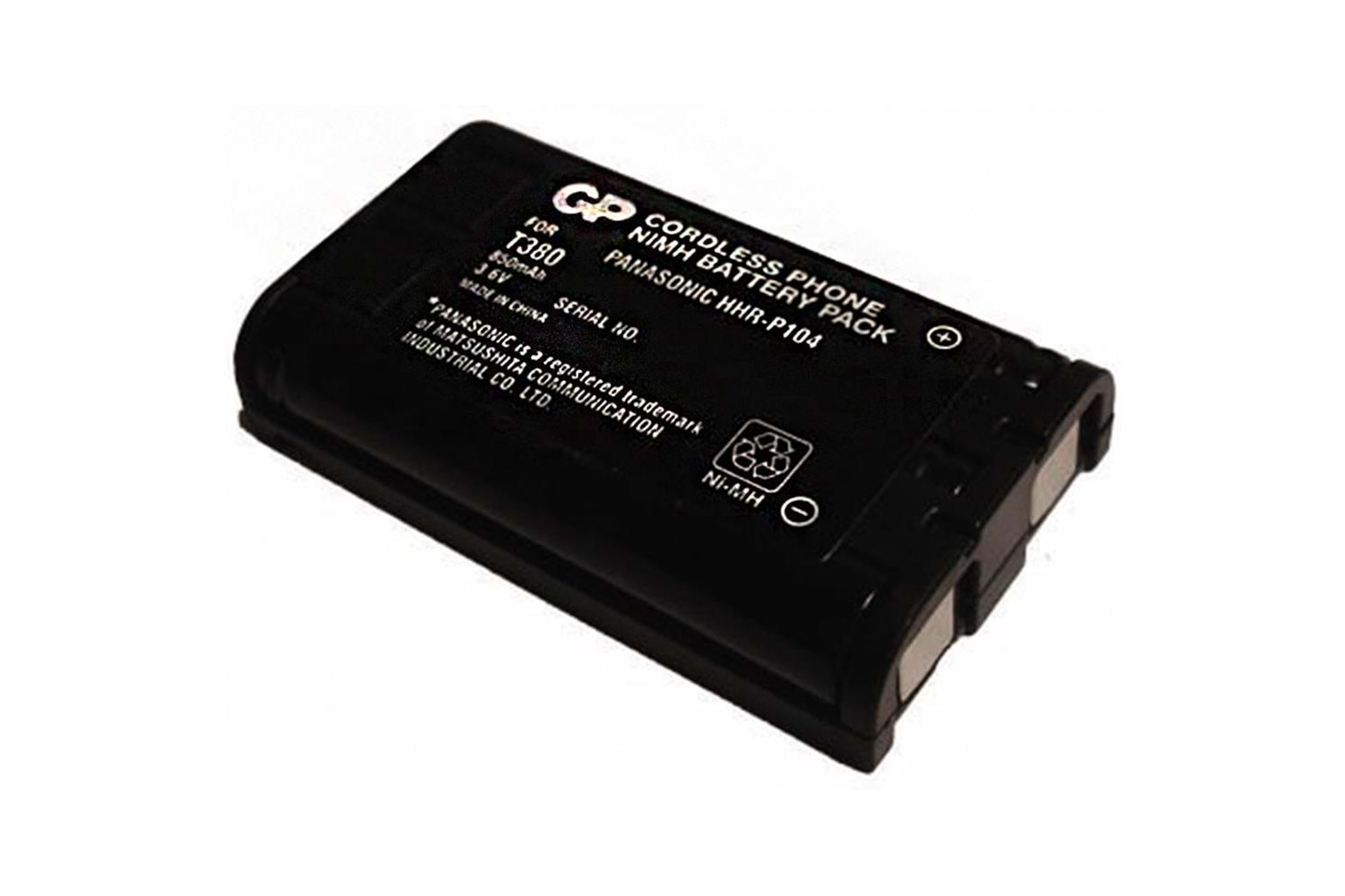 GP T380 3.6V 850 mAh 3'lü Telsiz Telefon Pil