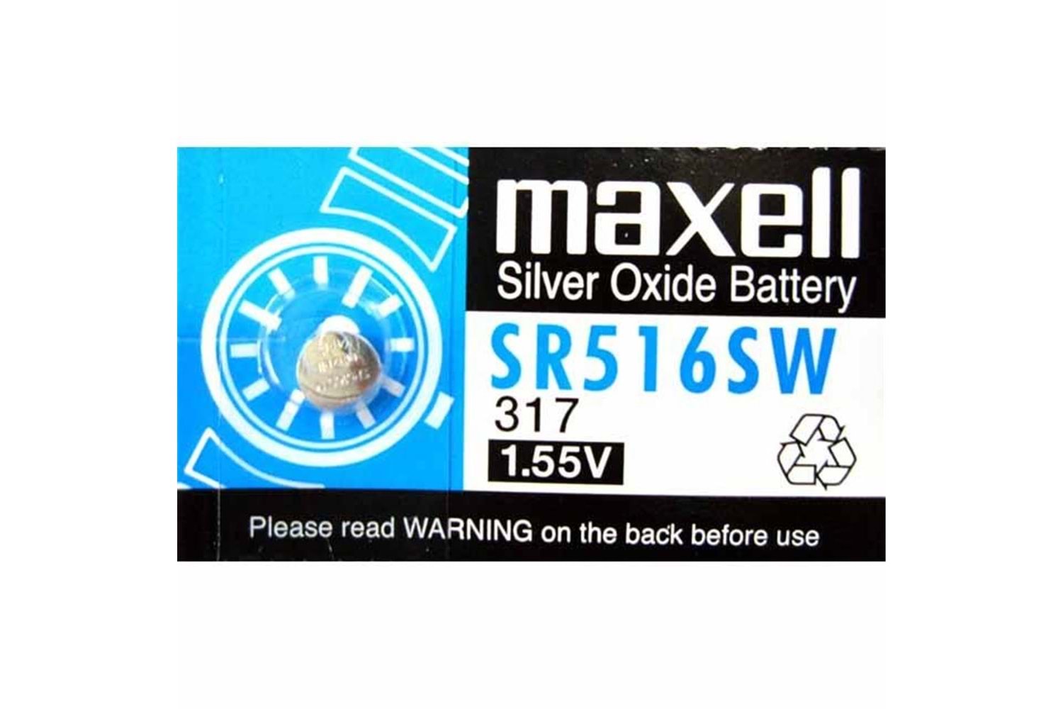 Maxell Sr-516Sw Lityum 10lu Paket Pil
