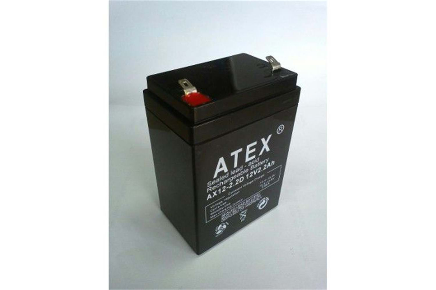 Atex AX-12V 2.2AH Dik Bakımsız Kuru Akü