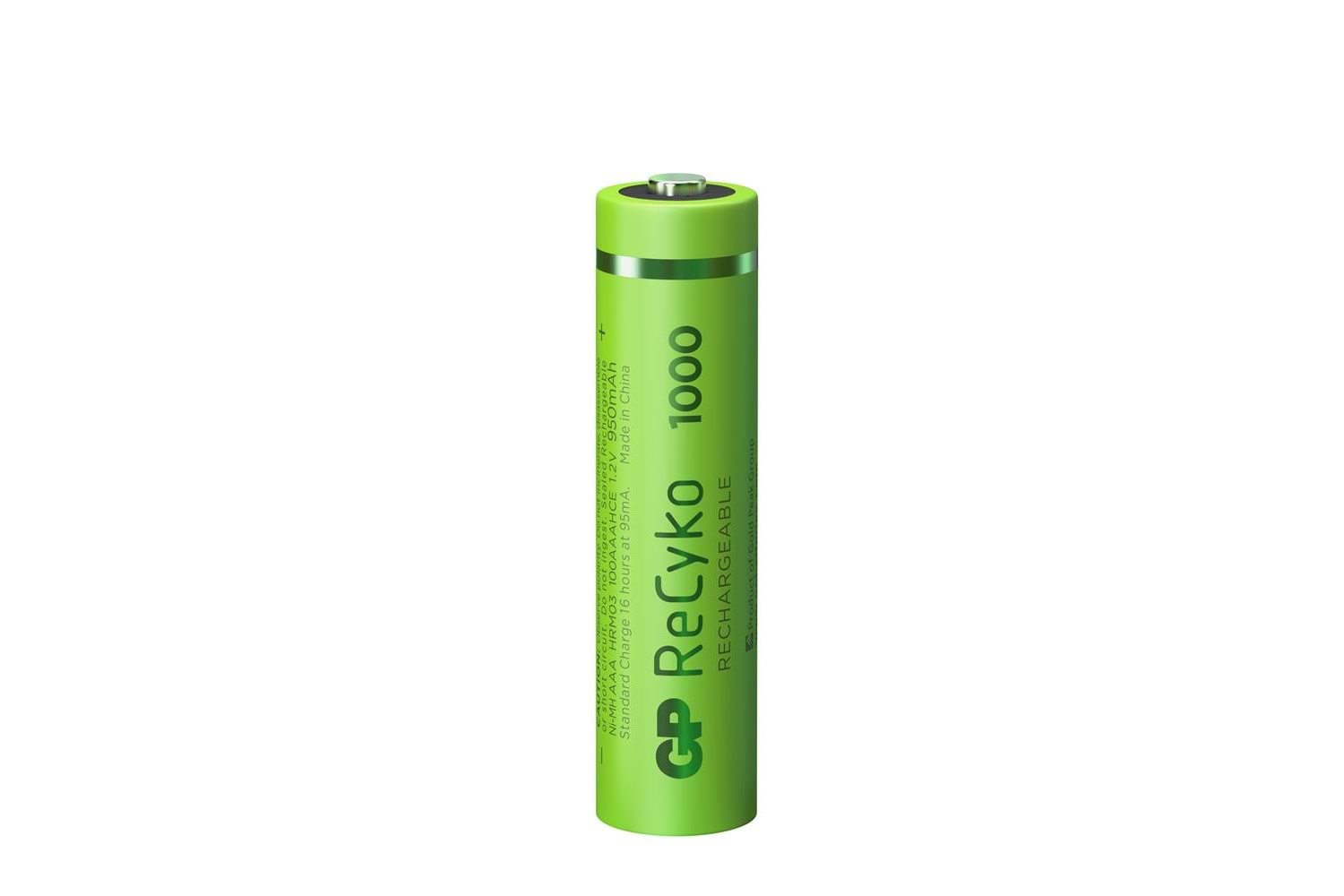 GP AAA 950 mAh Şarjlı İnce Kalem Pil 4'lü Paket GP100AAHCEMTR-4LÜ
