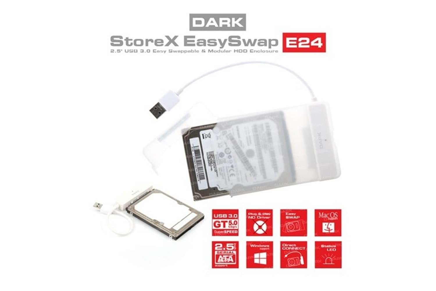 Dark DK-AC-DSE24U3 torex E24 2.5