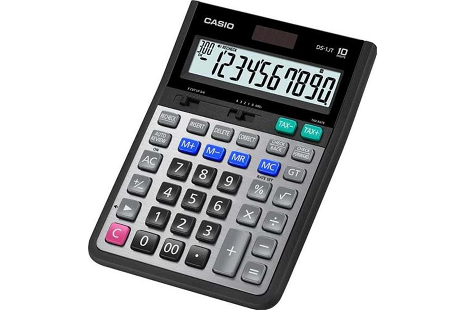 Casio DS-1JT Profesyonel İşlem Kontrollü 10 Hane Masa Üstü Hesap Makinesi