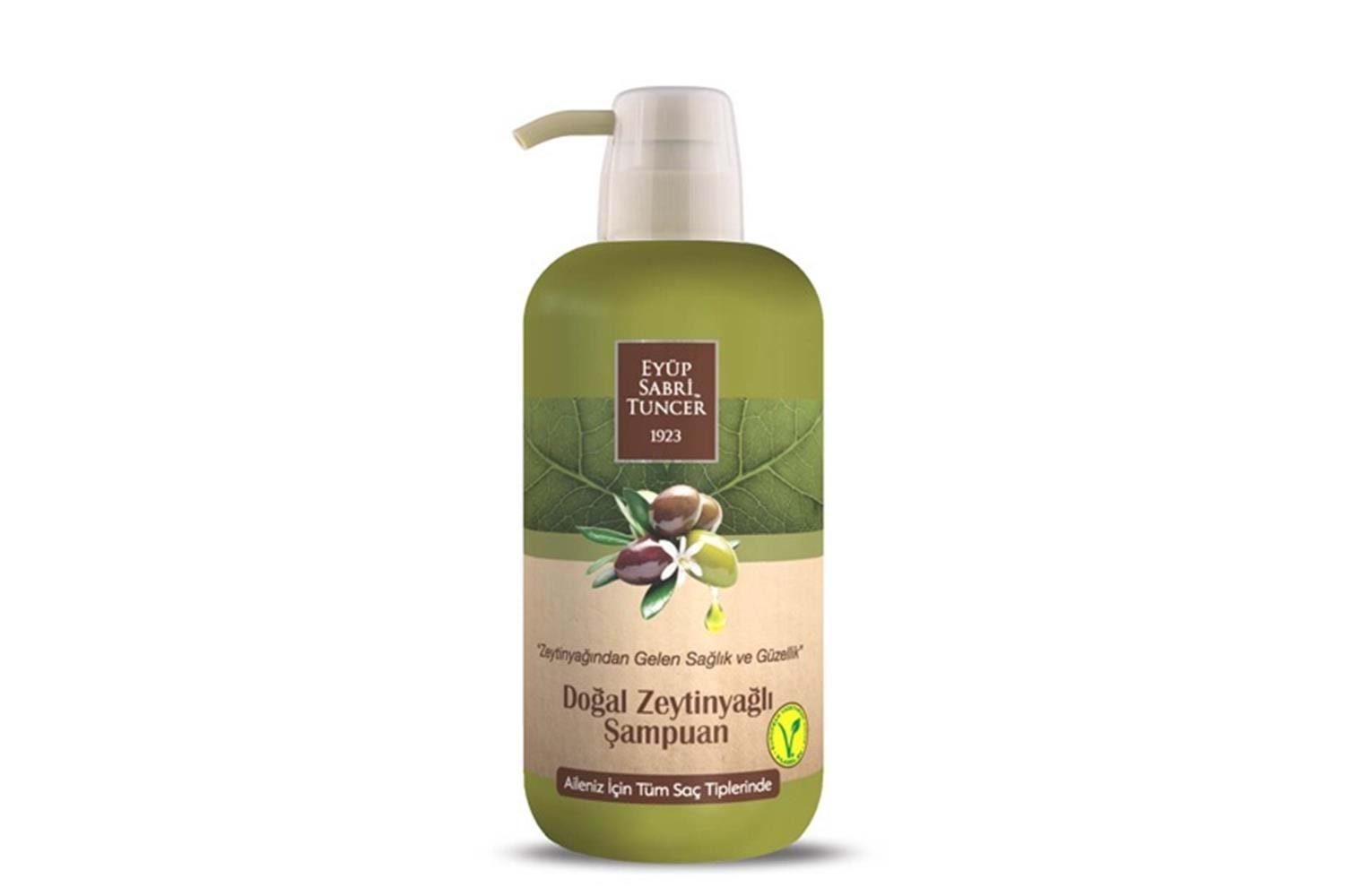 Eyüp Sabri Tuncer 600ml Şampuan Doğal Zeytinyağlı Pet Şişe