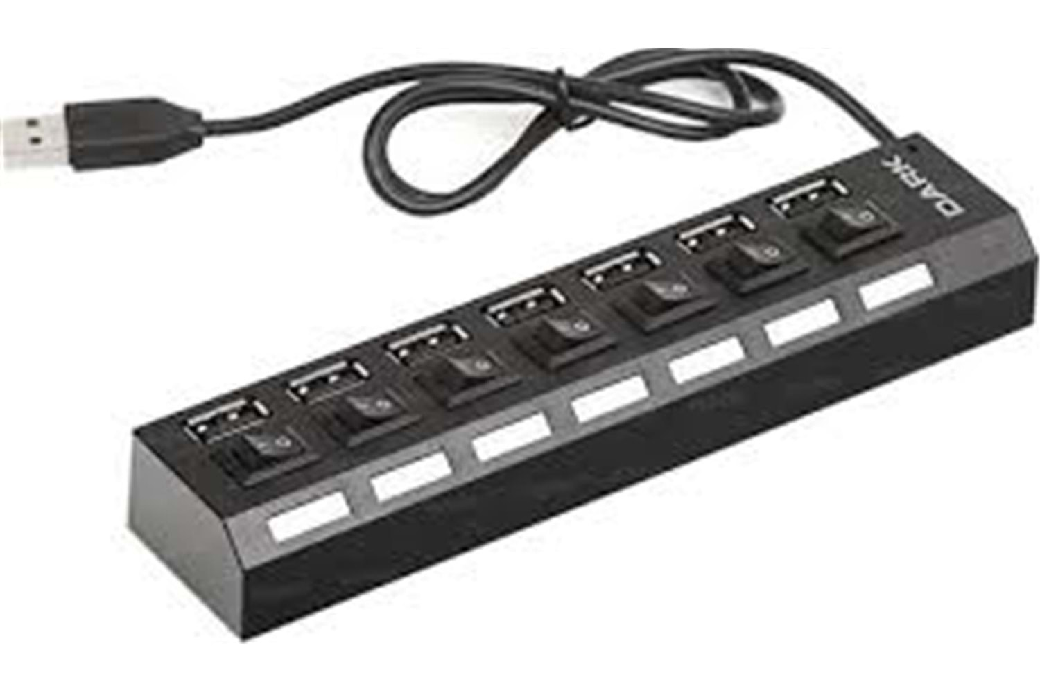 Dark DK AC USB272 7 Port Anahtarlı USB2.0 HUB