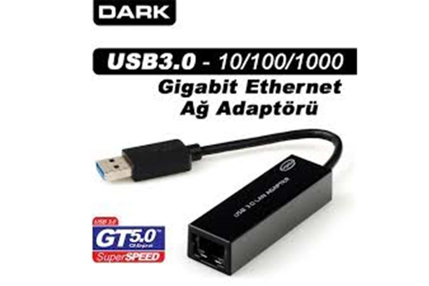 Dark DK-NT-3UGLAN USB 3.0 Gigabit Ağ Adaptörü