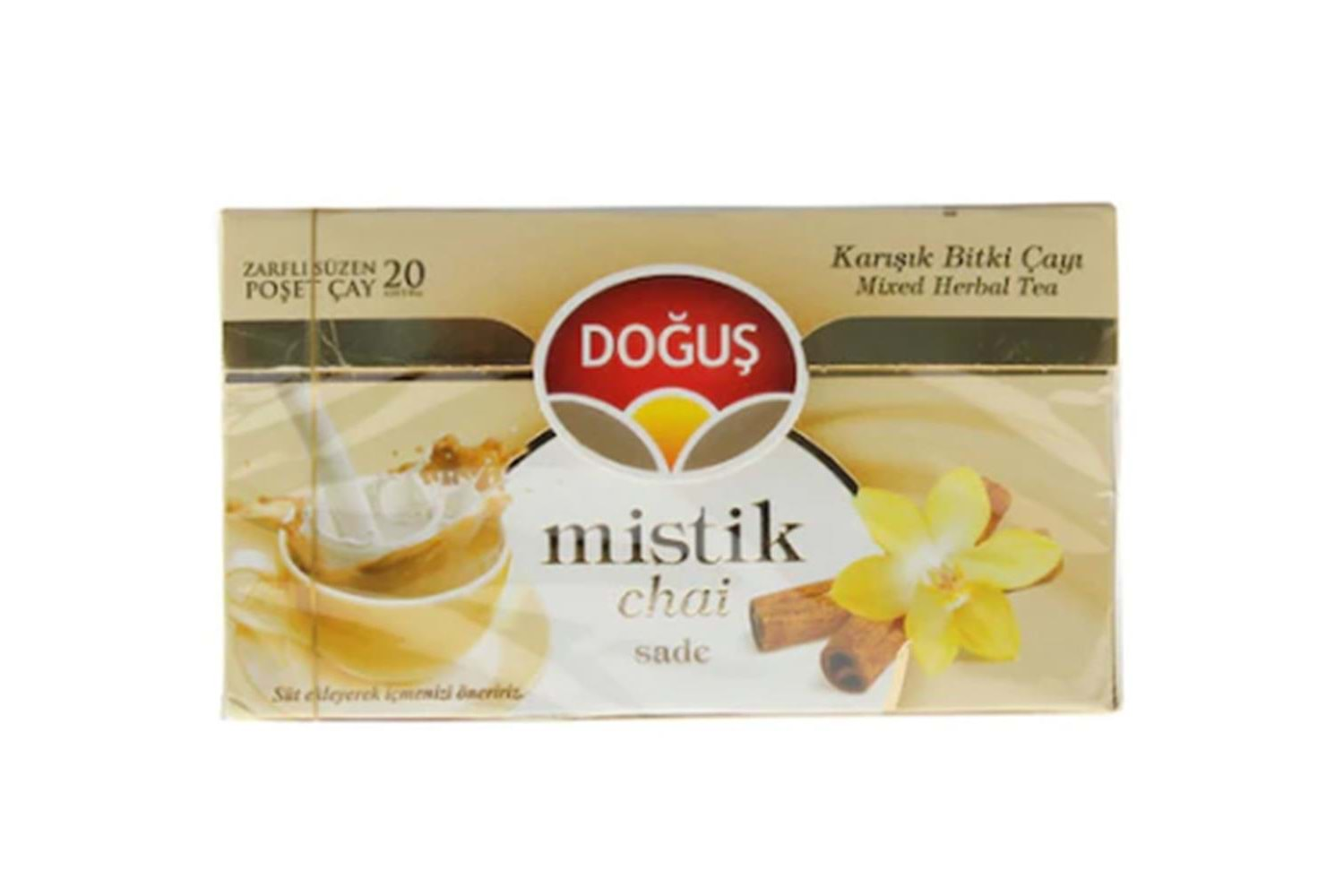 Doğuş Mistik Chai Sade Çayı Süzen Poşet 20x2.5 gr