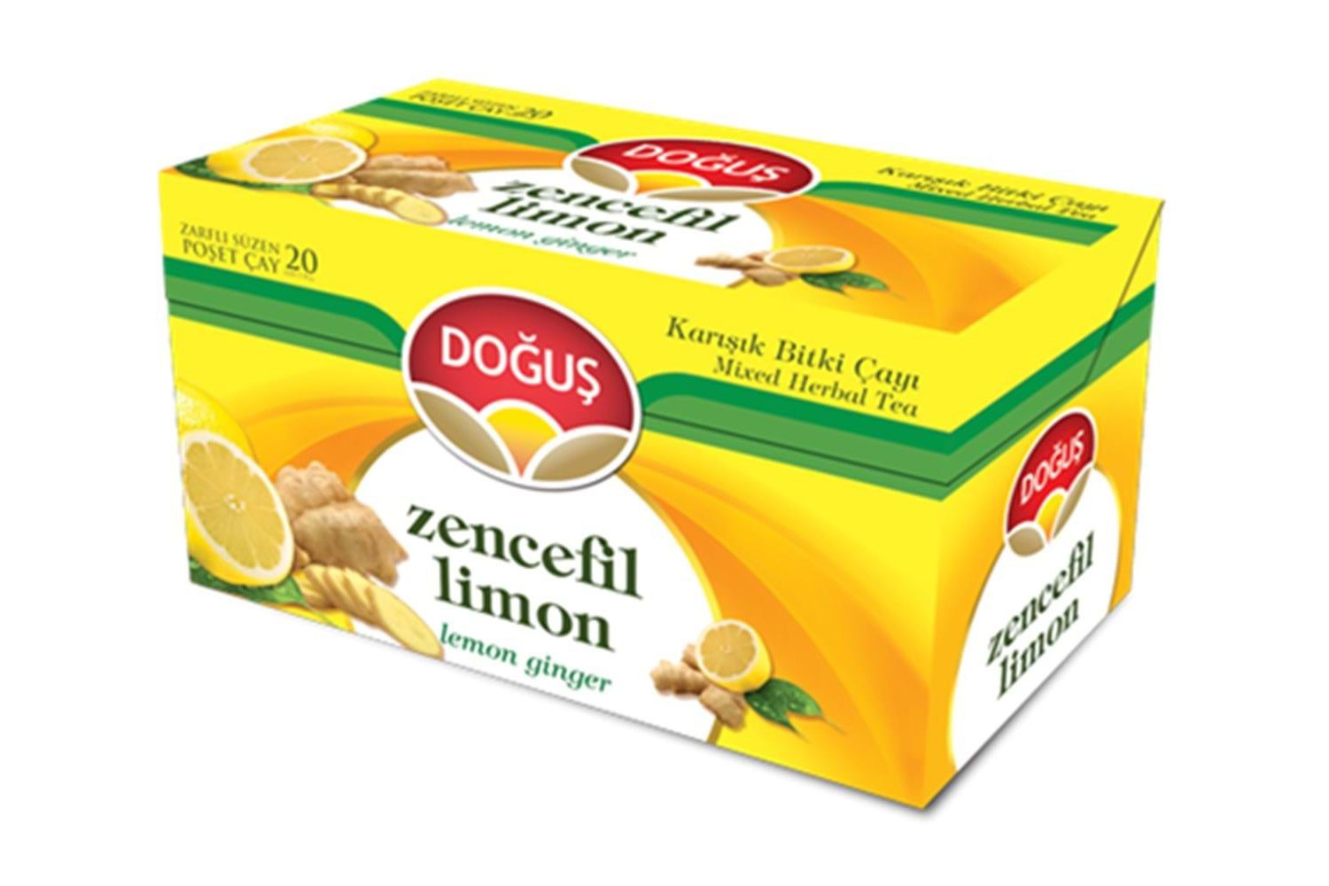 Doğuş Zencefil Limon Bitki Çayı 20x2 gr