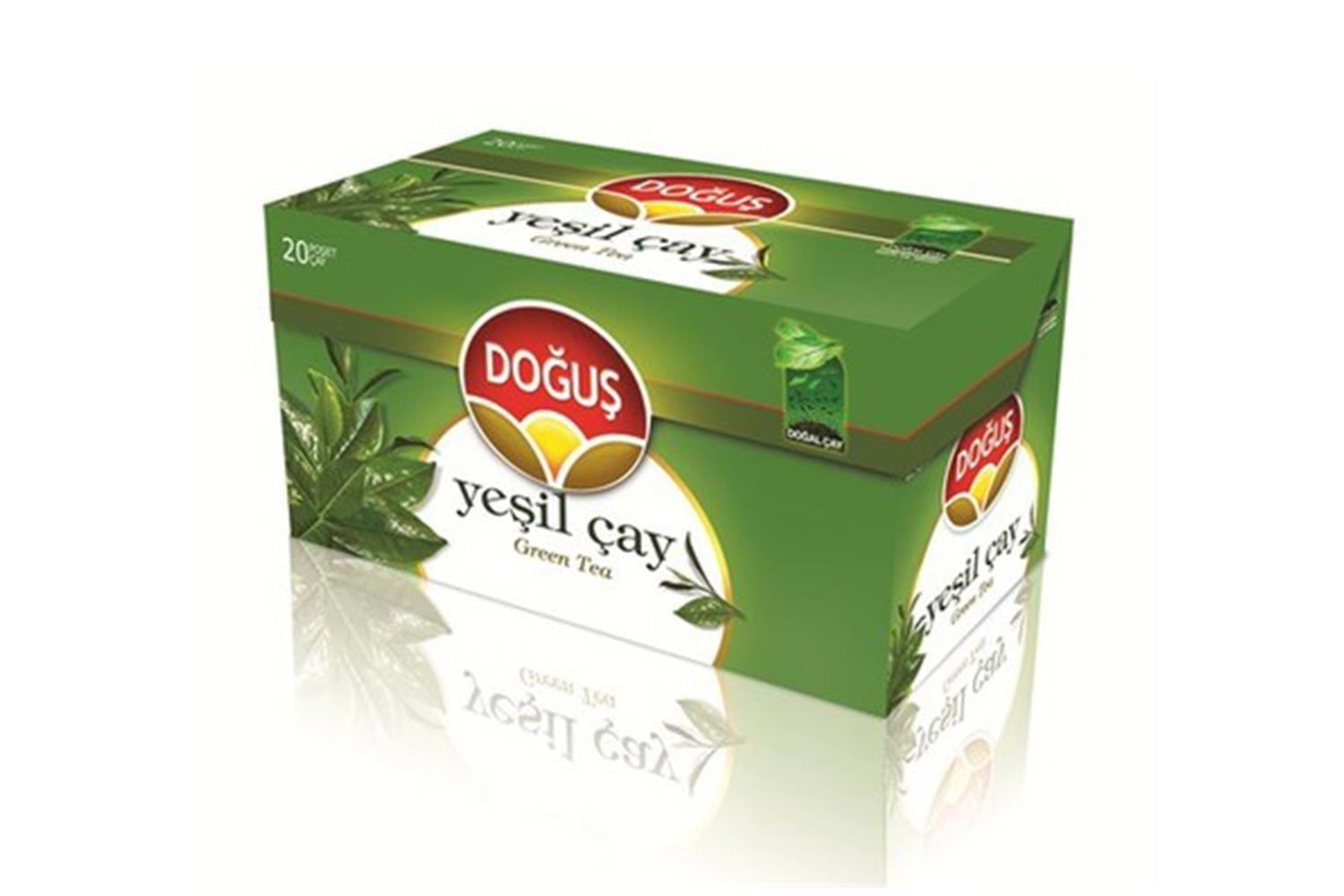 Doğuş Yeşil Çay Sade Süzen Poşet Çay 20x1.75 gr