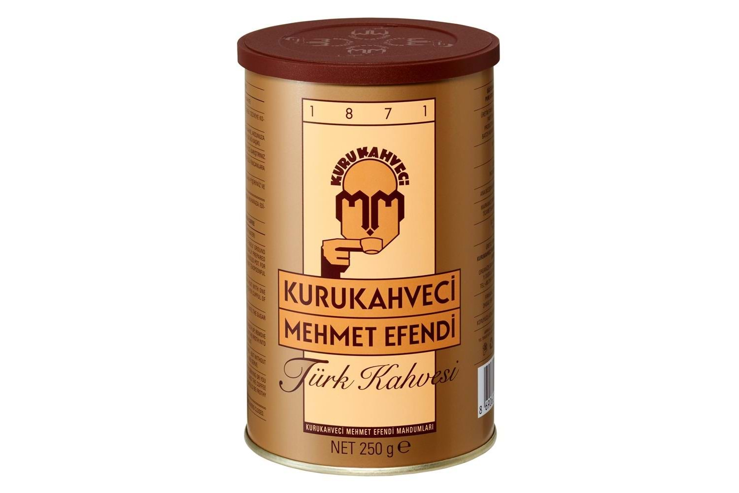 Mehmet Efendi Kahve 250 Gr Teneke Kutu