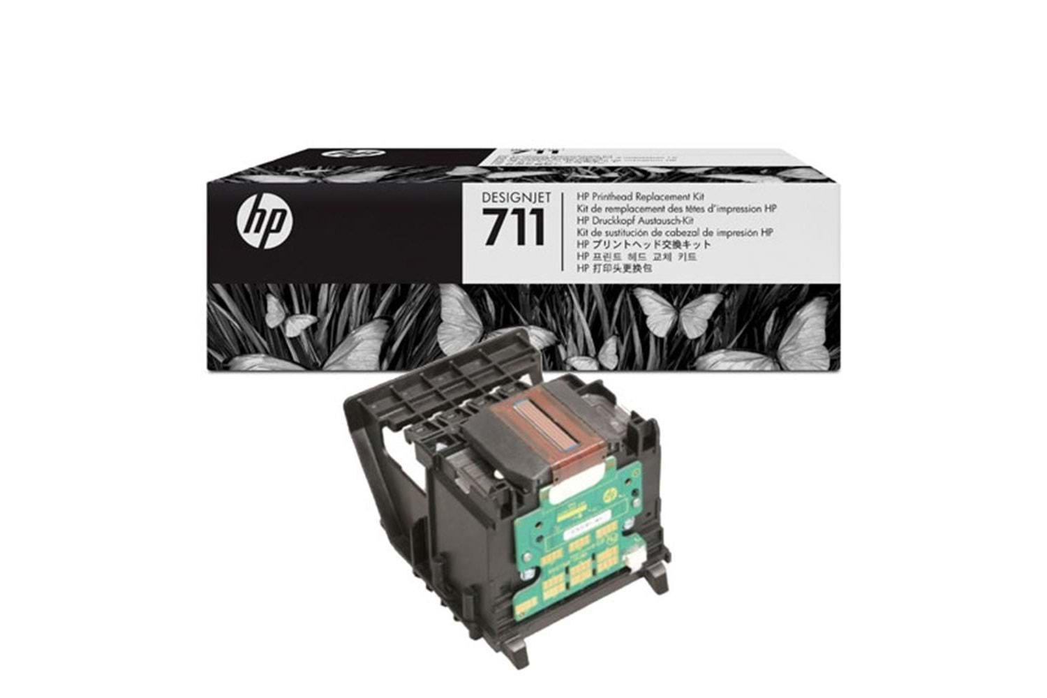 HP 711 Plotter Baskı Kafası C1Q10A