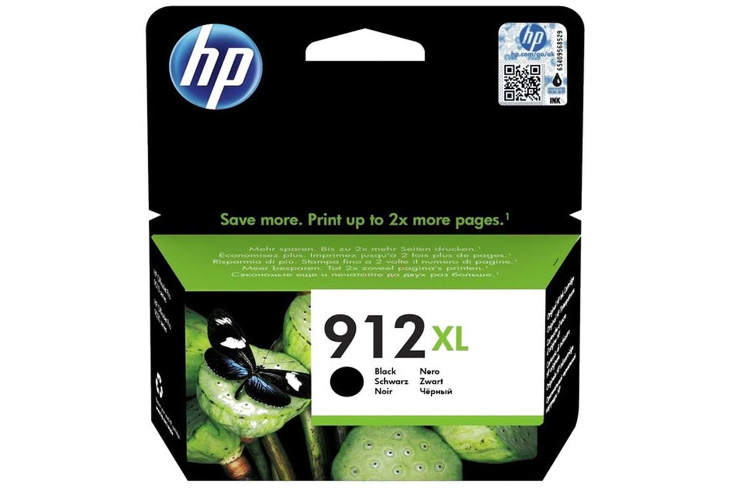 HP 912XL Yüksek Kapasite Black SiyahKartuş 3YL84A