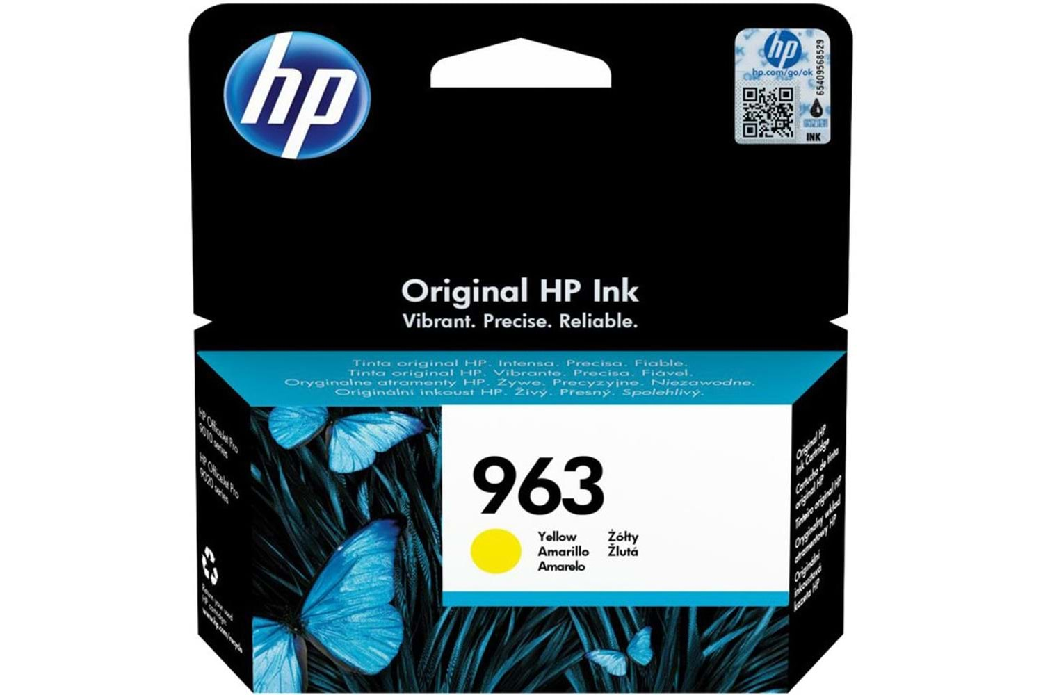 HP 963 Yellow Sarı Kartuş 3JA25A