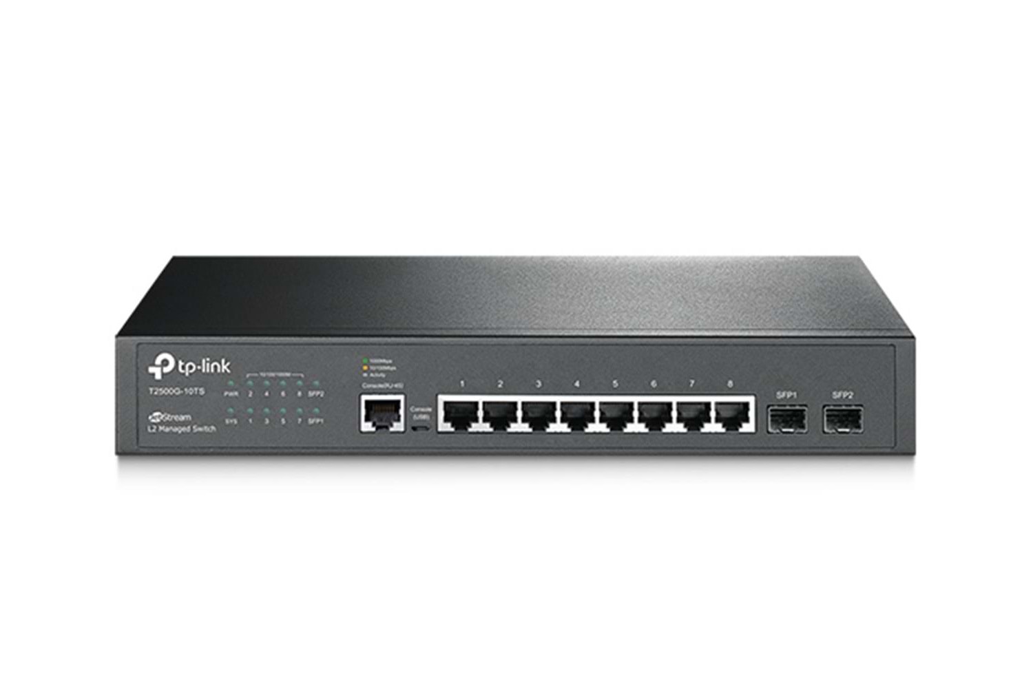 Tp-Link SG3210 8 Port 10-100-1000 Mbps L2 Yönetilebilir Switch 2 SFP Port