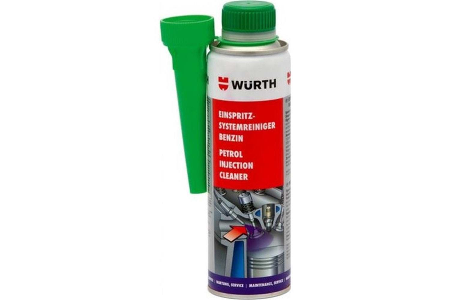 Würth Benzin Enjektör Temizleyici Yeni Nesil 300 ml 58611013000028 12