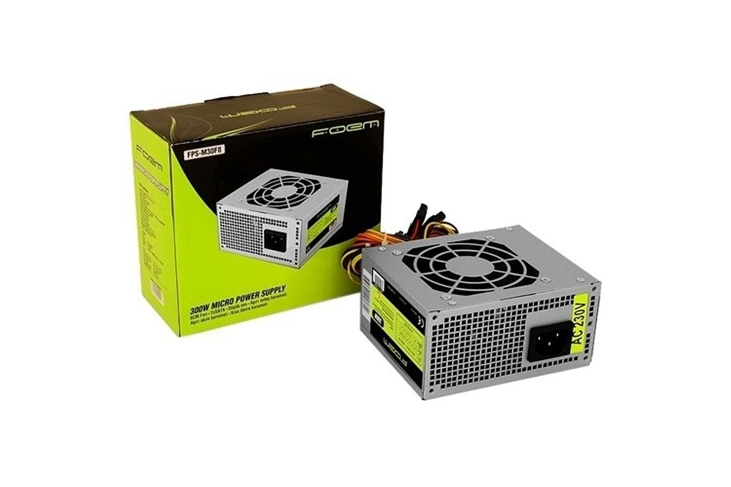 Frisby FOEM FPS-M30F8 300W Micro ATX Power Supply