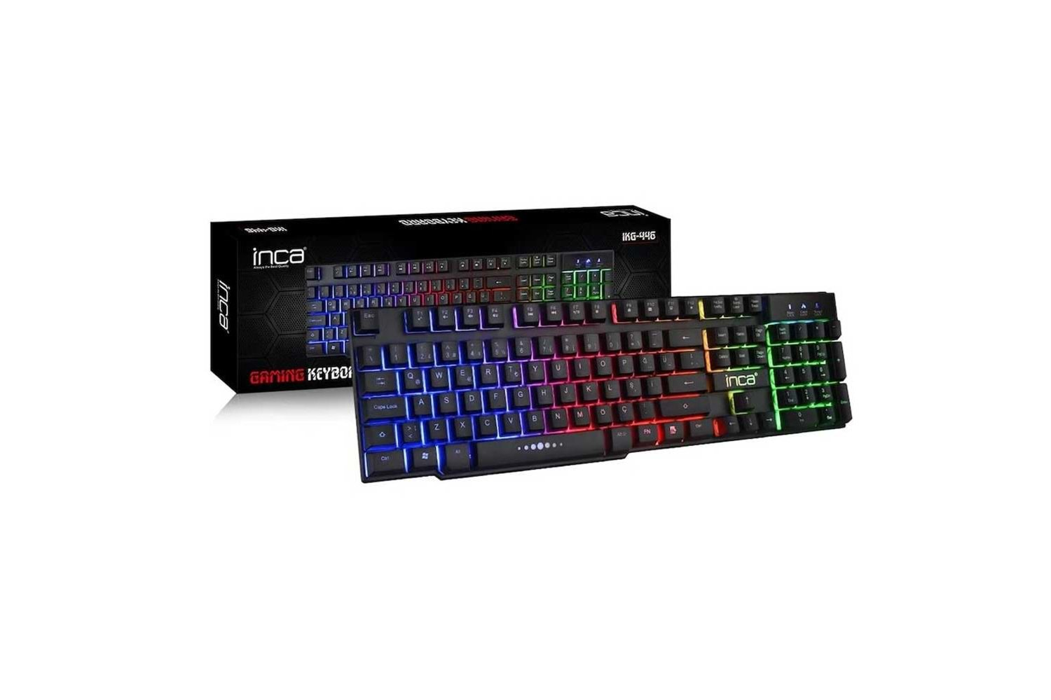 INCA IKG-449 RAINBOW EFECT MEKANİK HİSLİ GAMING KLAVYE