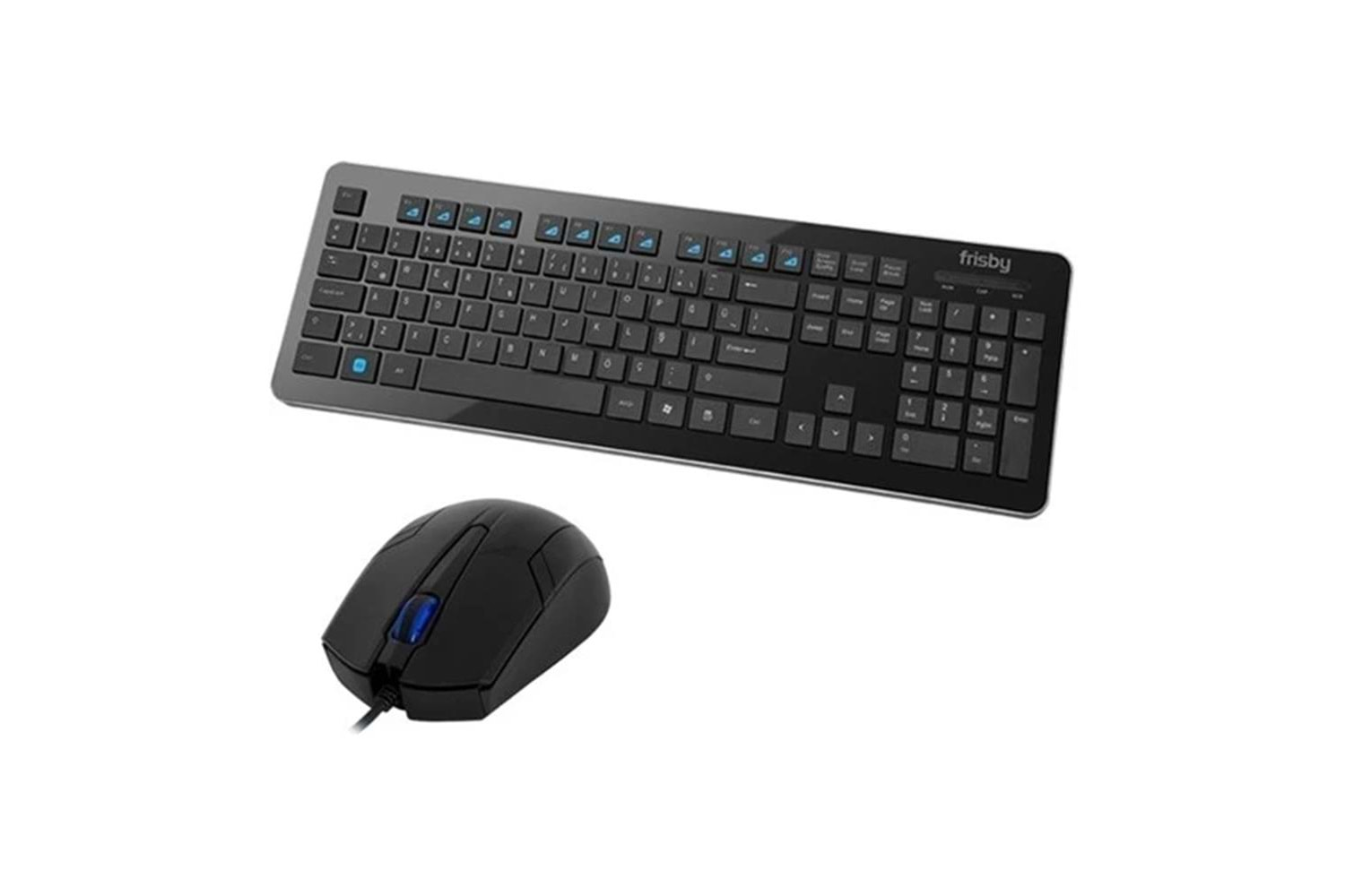 Frisby FK-W156QU USB Q TR Kablosuz Siyah Klavye Mouse Set