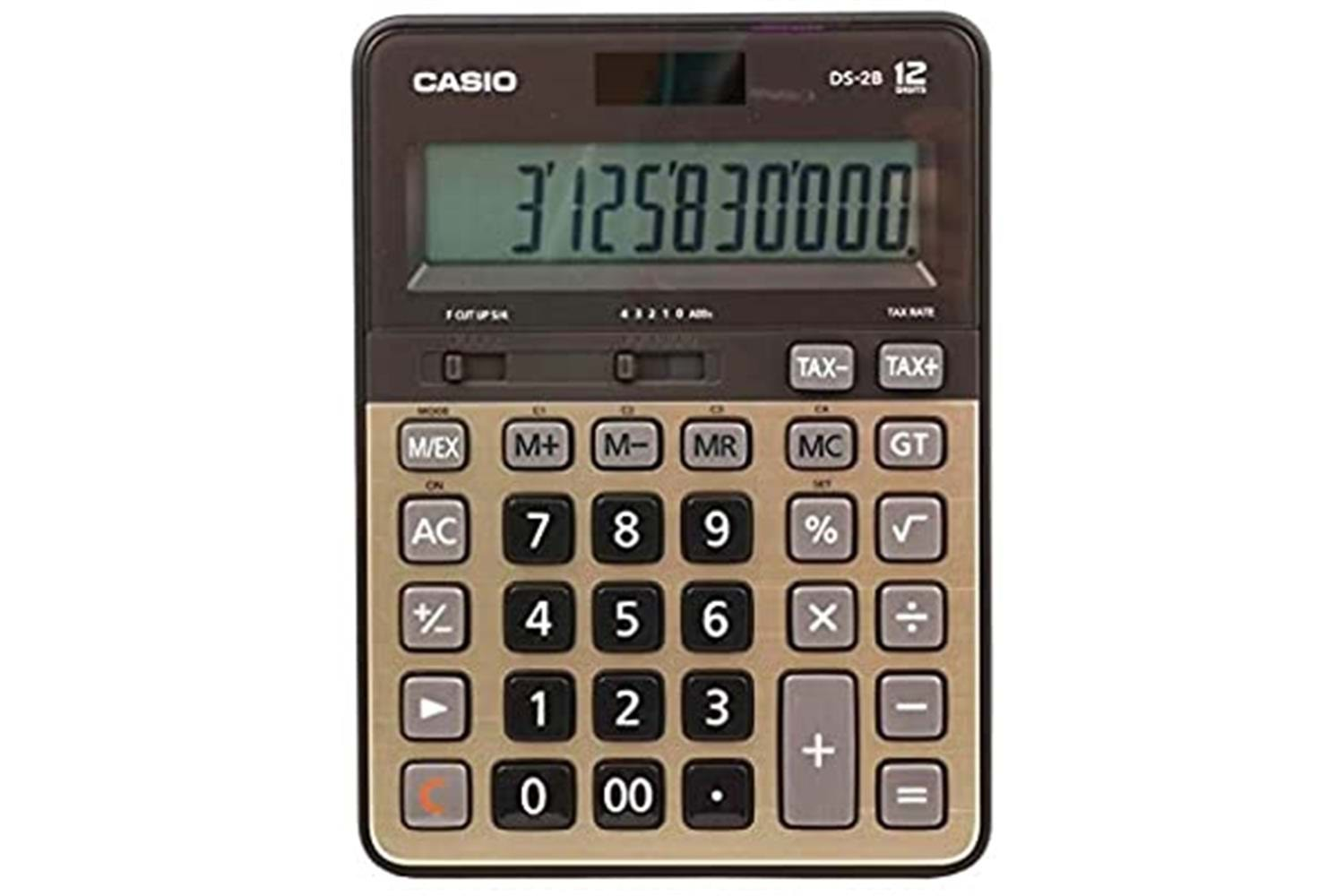 Casio DS-2B-GD Profesyonel 12 Hane Masa Üstü Hesap Makinesi