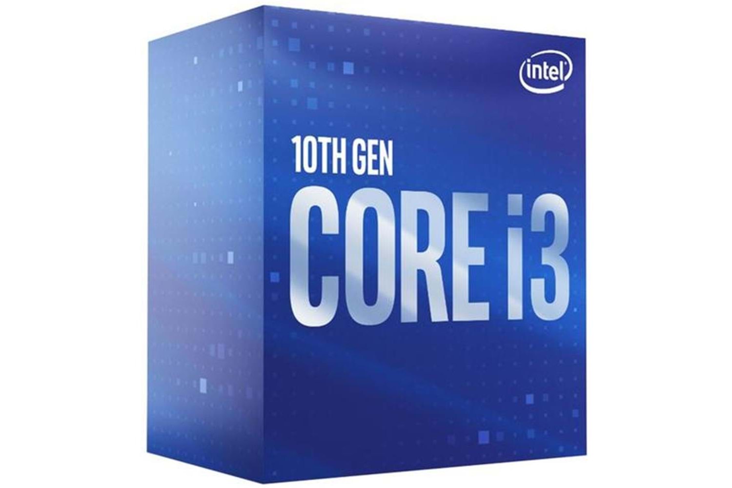 Intel Core i3 10100F 3.60GHz 6MB Önbellek 4 Çekirdek 1200 14nm Box İşlemci NOVGA (Fanlı)