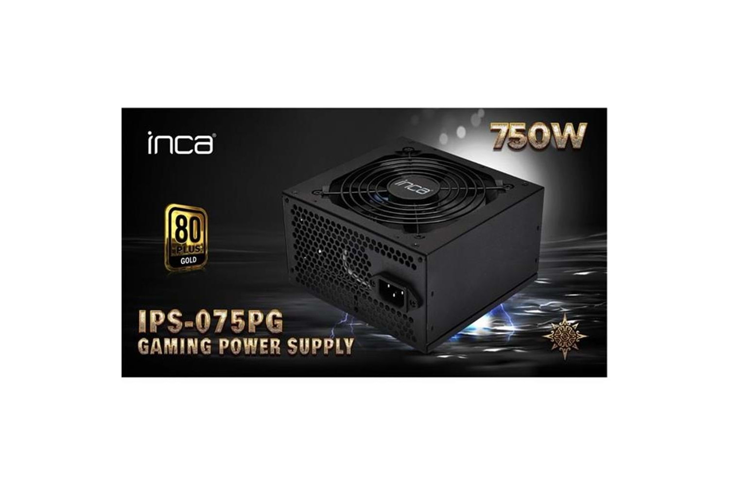 Inca Ips-075PB 750w 80+ Bronz Power Supply 80 Plus